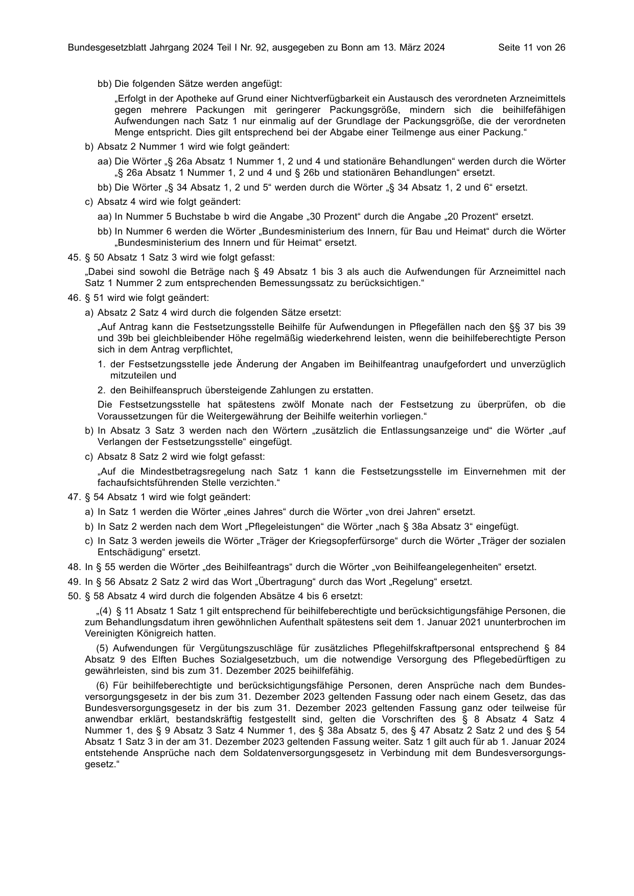 BGBl. 2024, Seite 11 — Originalseite als Abbildung