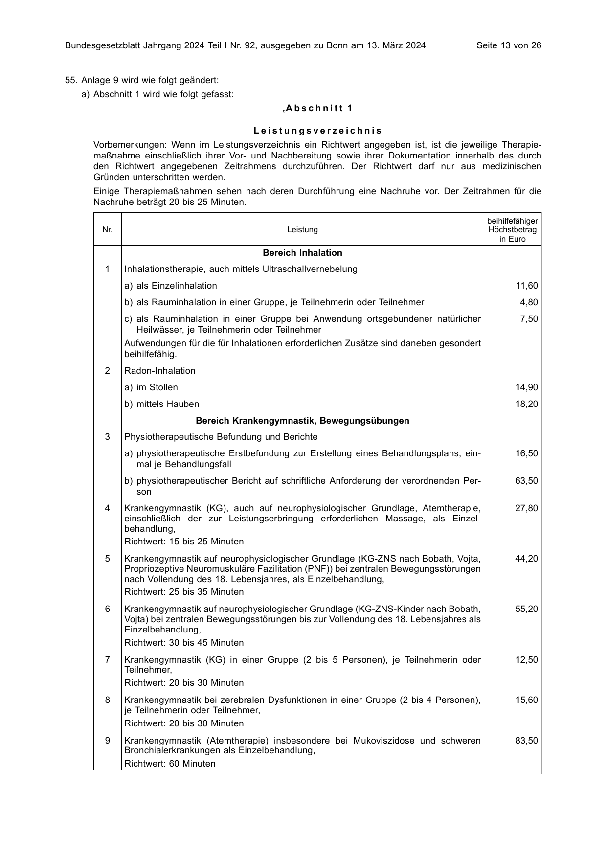 BGBl. 2024, Seite 13 — Originalseite als Abbildung