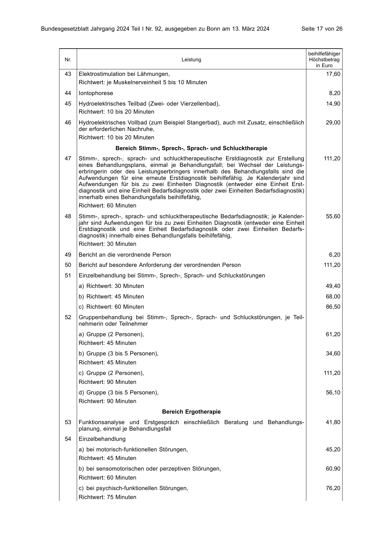 BGBl. 2024, Seite 17 — Originalseite als Abbildung