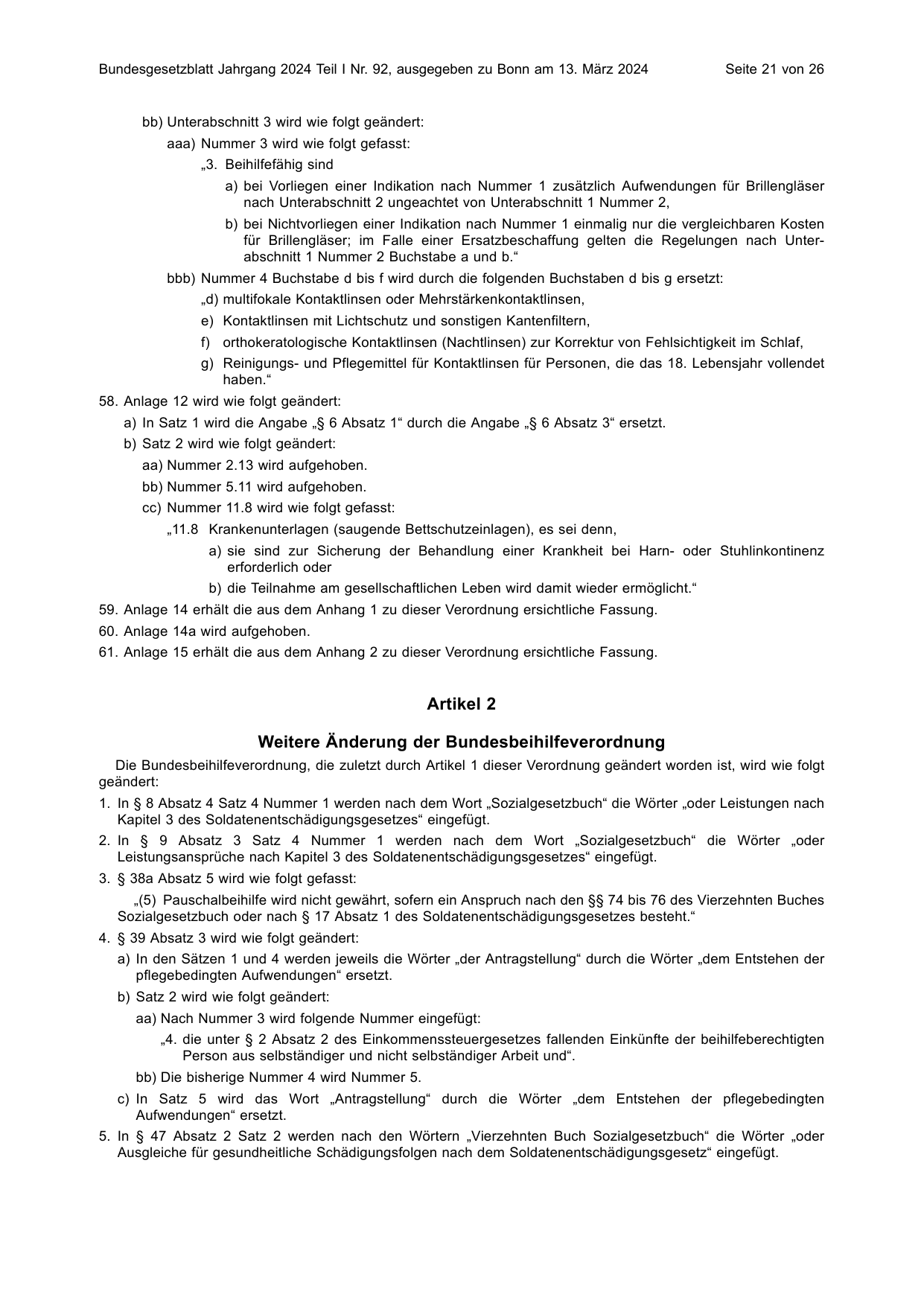 BGBl. 2024, Seite 21 — Originalseite als Abbildung