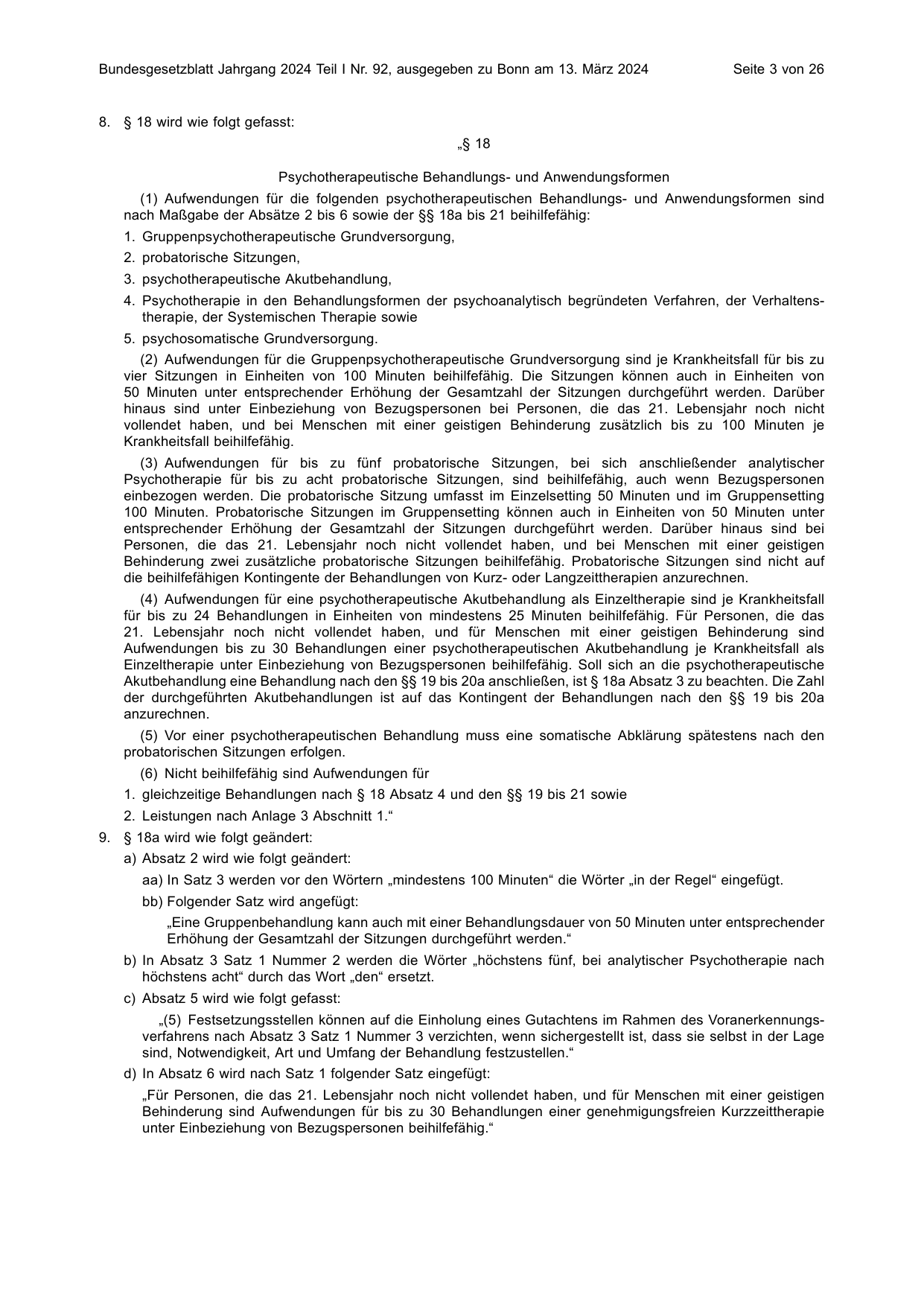 BGBl. 2024, Seite 3 — Originalseite als Abbildung