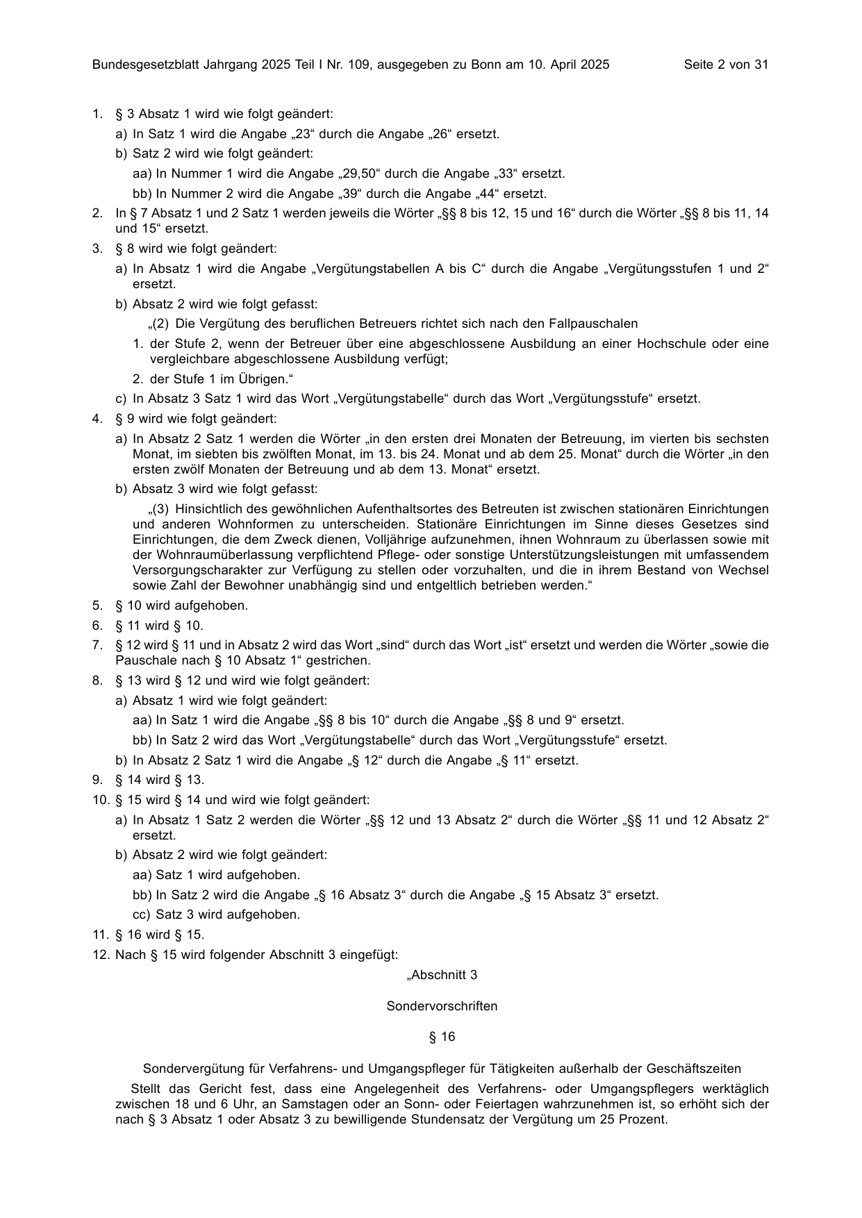 BGBl. 2025, Seite 2 — Originalseite als Abbildung