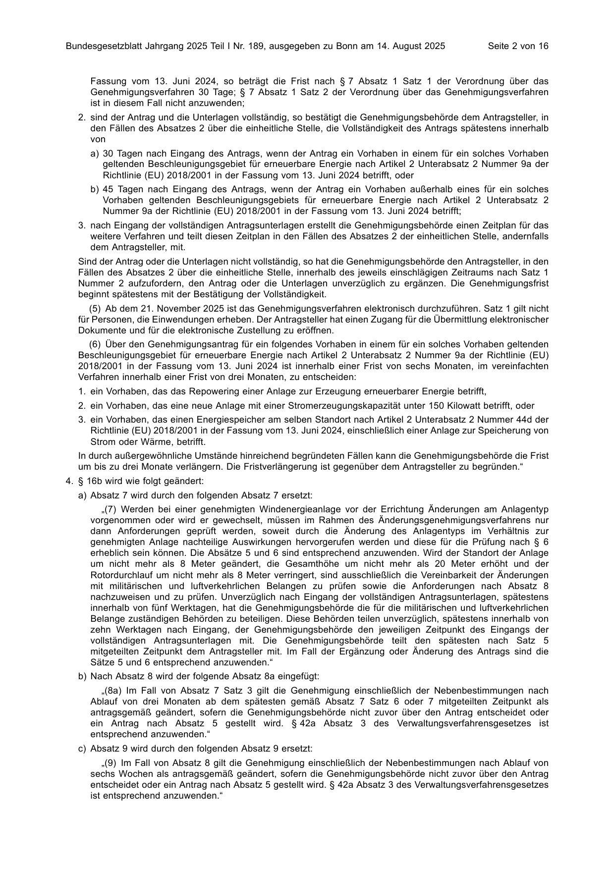 BGBl. 2025, Seite 2 — Originalseite als Abbildung