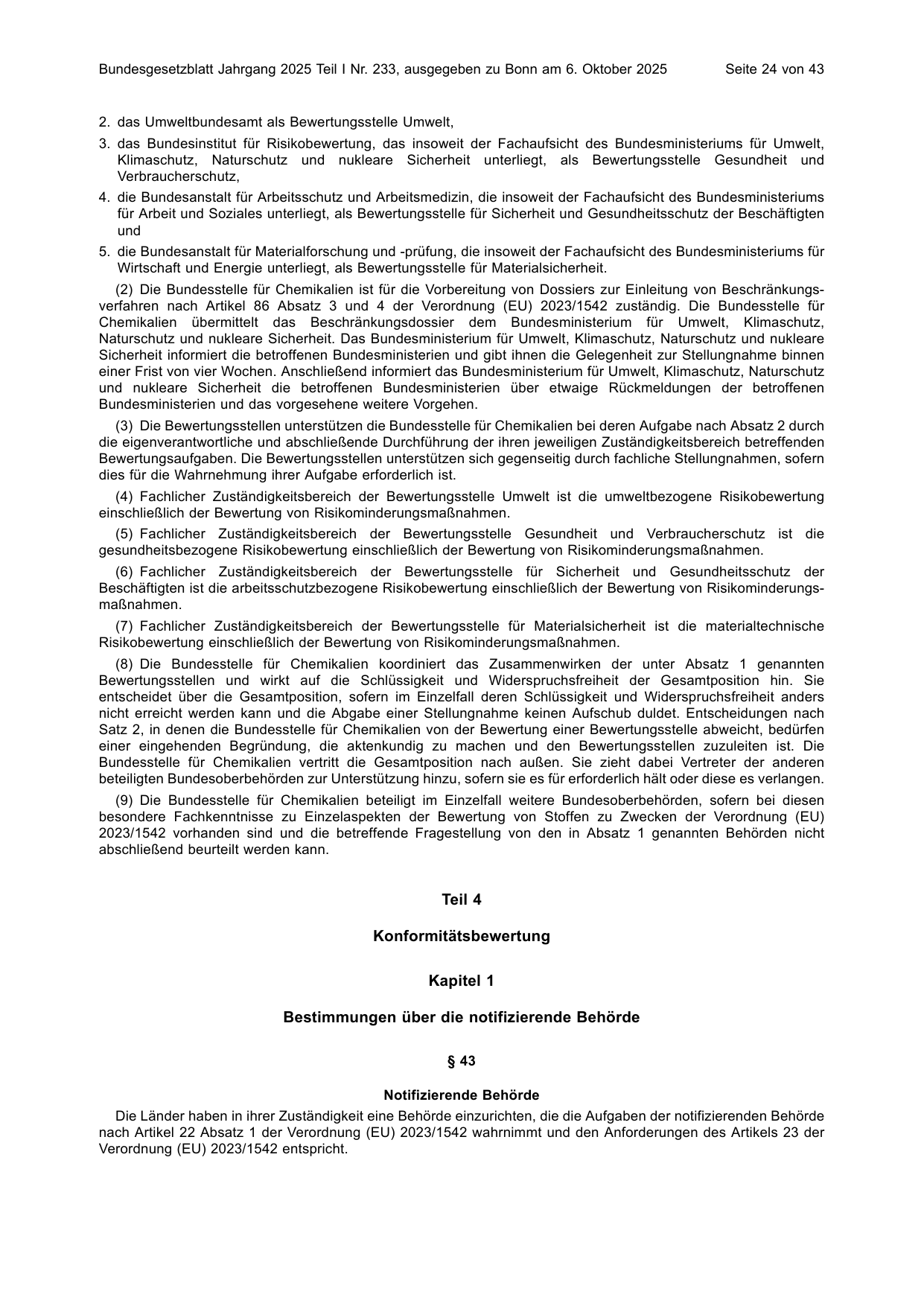 BGBl. 2025, Seite 24 — Originalseite als Abbildung