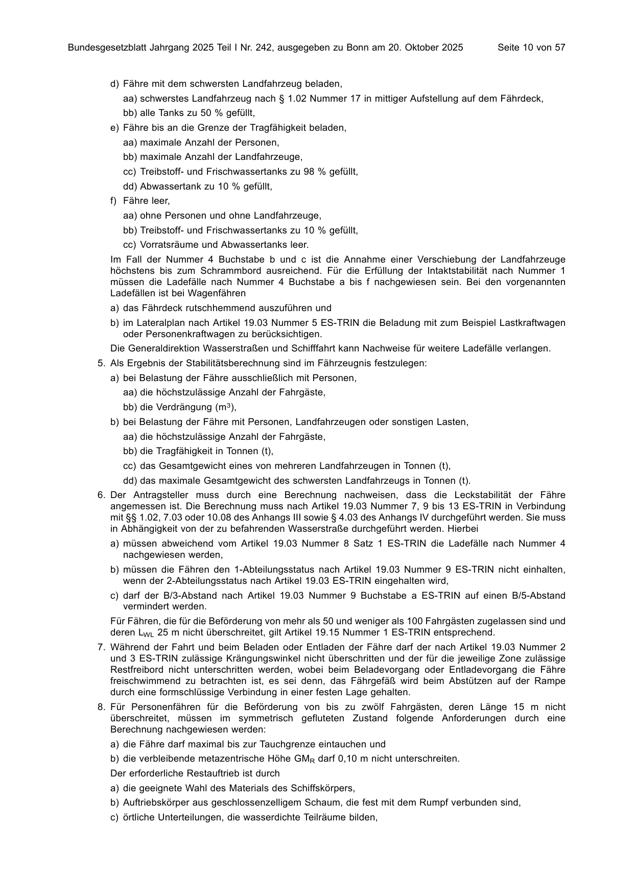 BGBl. 2025, Seite 10 — Originalseite als Abbildung