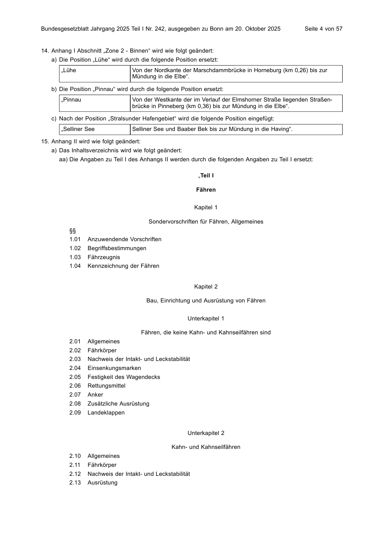 BGBl. 2025, Seite 4 — Originalseite als Abbildung