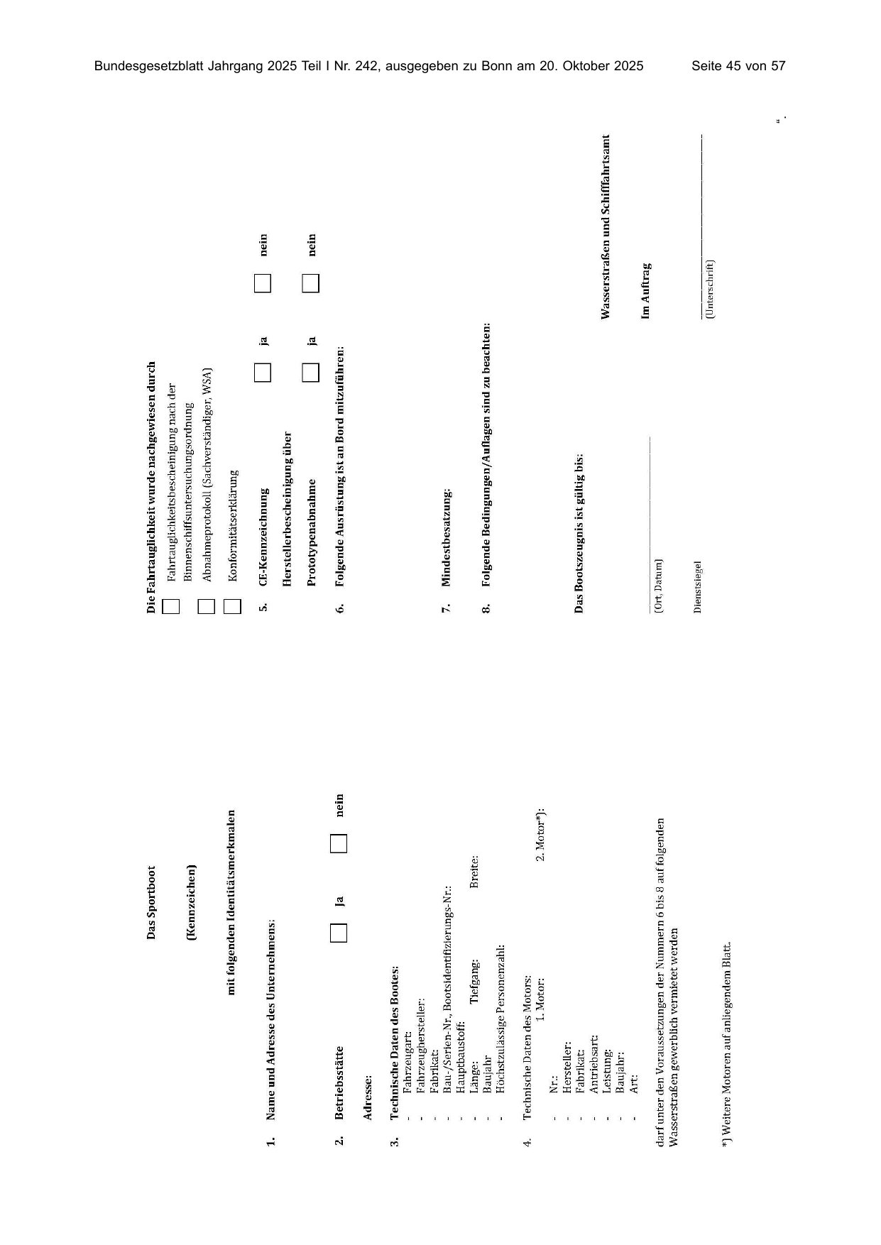 BGBl. 2025, Seite 45 — Originalseite als Abbildung