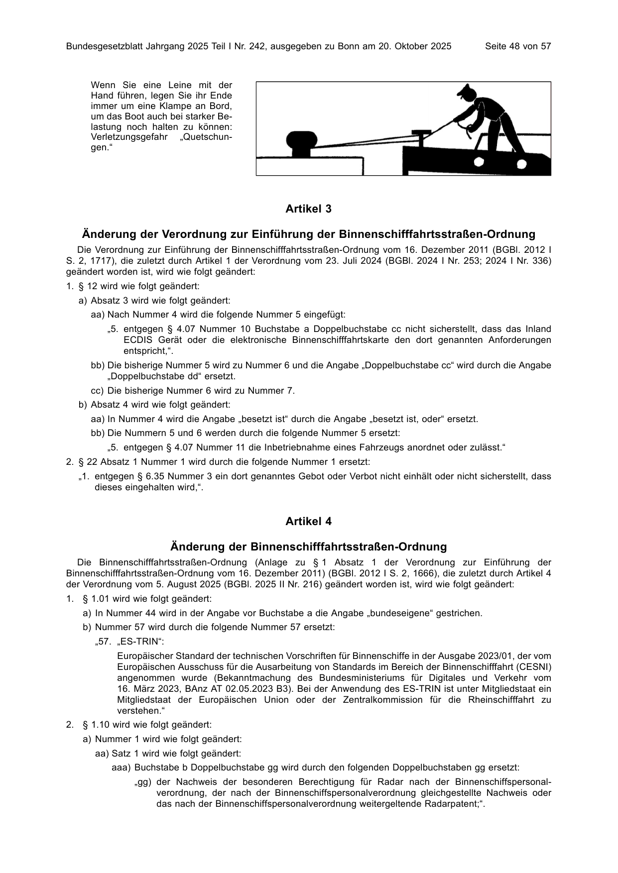 BGBl. 2025, Seite 48 — Originalseite als Abbildung