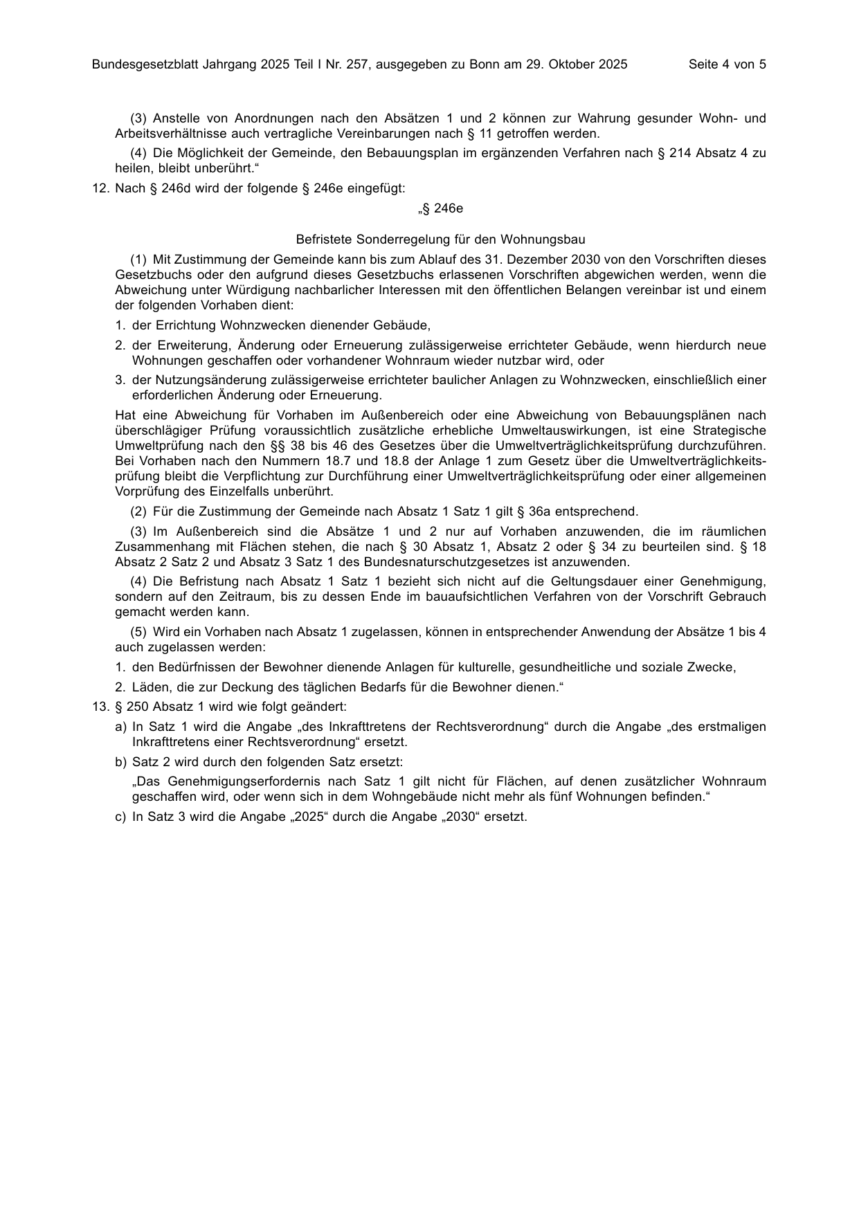 BGBl. 2025, Seite 4 — Originalseite als Abbildung