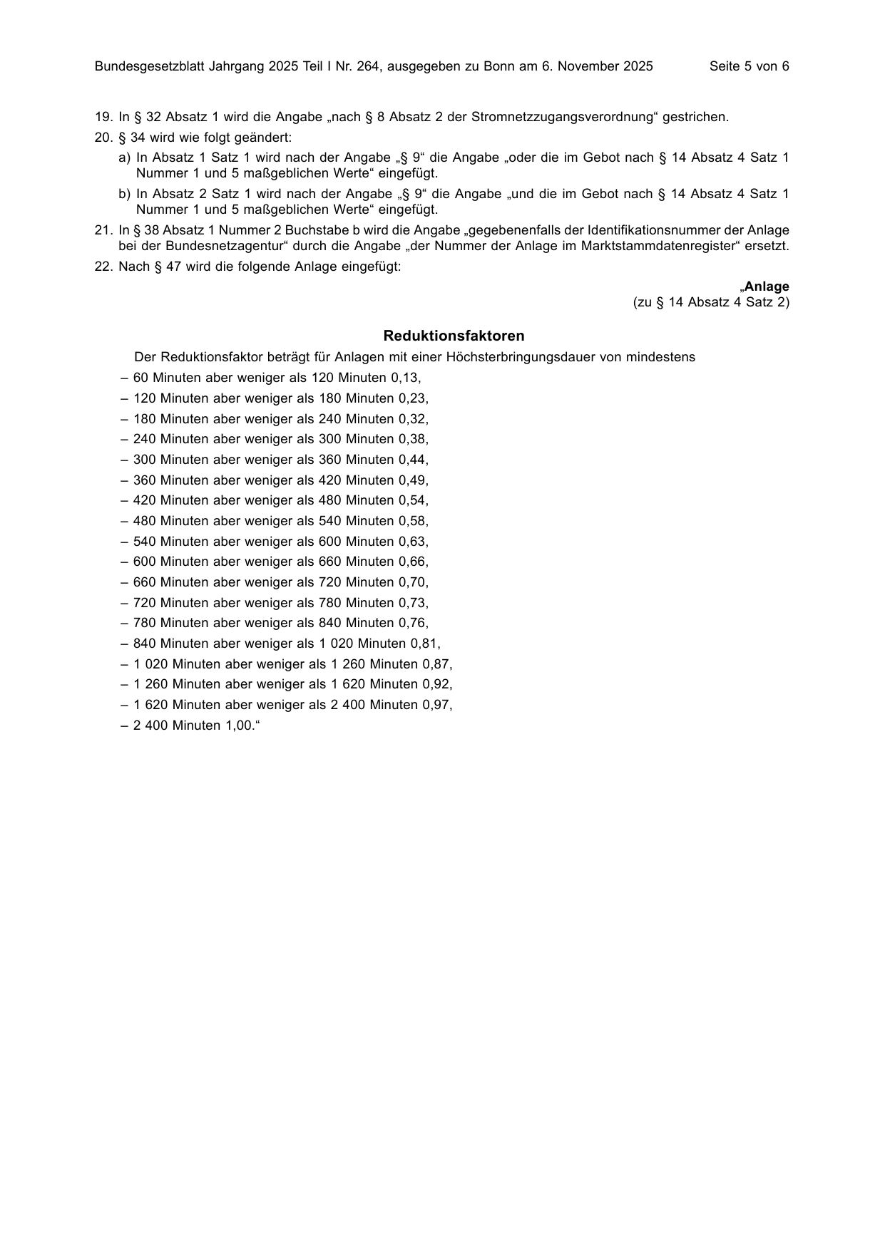 BGBl. 2025, Seite 5 — Originalseite als Abbildung