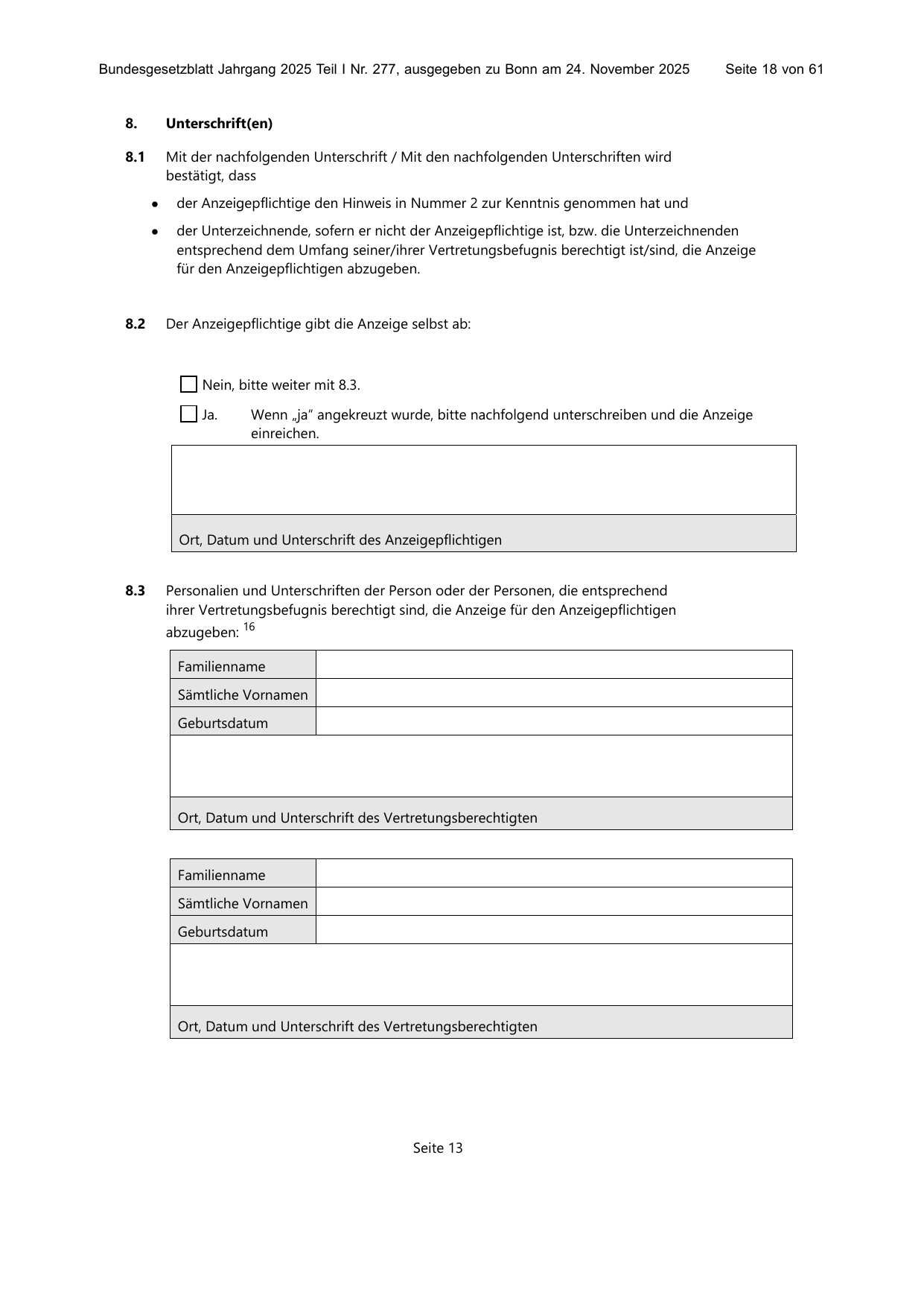 BGBl. 2025, Seite 18 — Originalseite als Abbildung