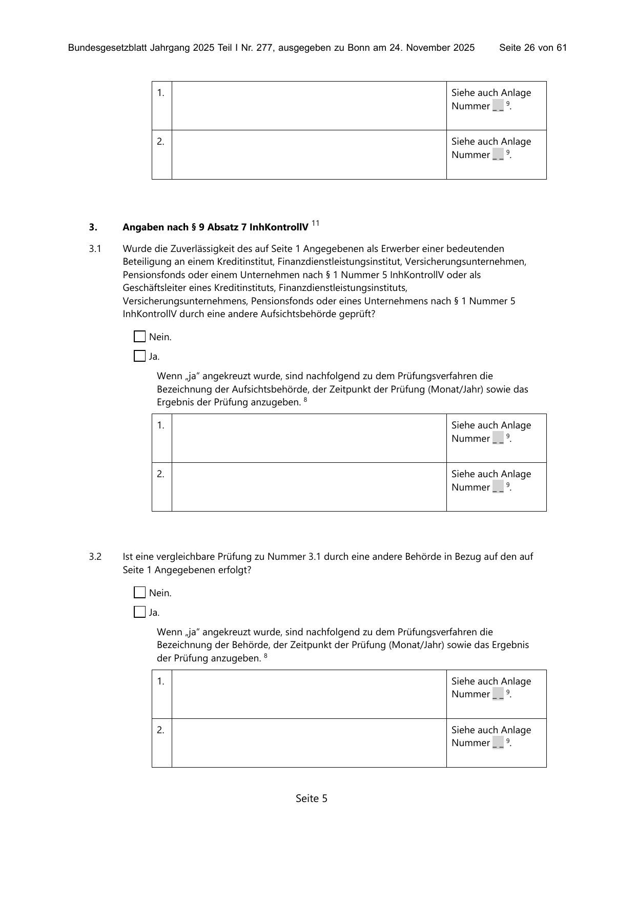BGBl. 2025, Seite 26 — Originalseite als Abbildung