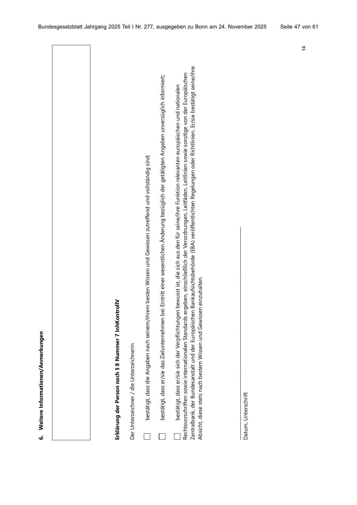 BGBl. 2025 — Originalseite als Abbildung