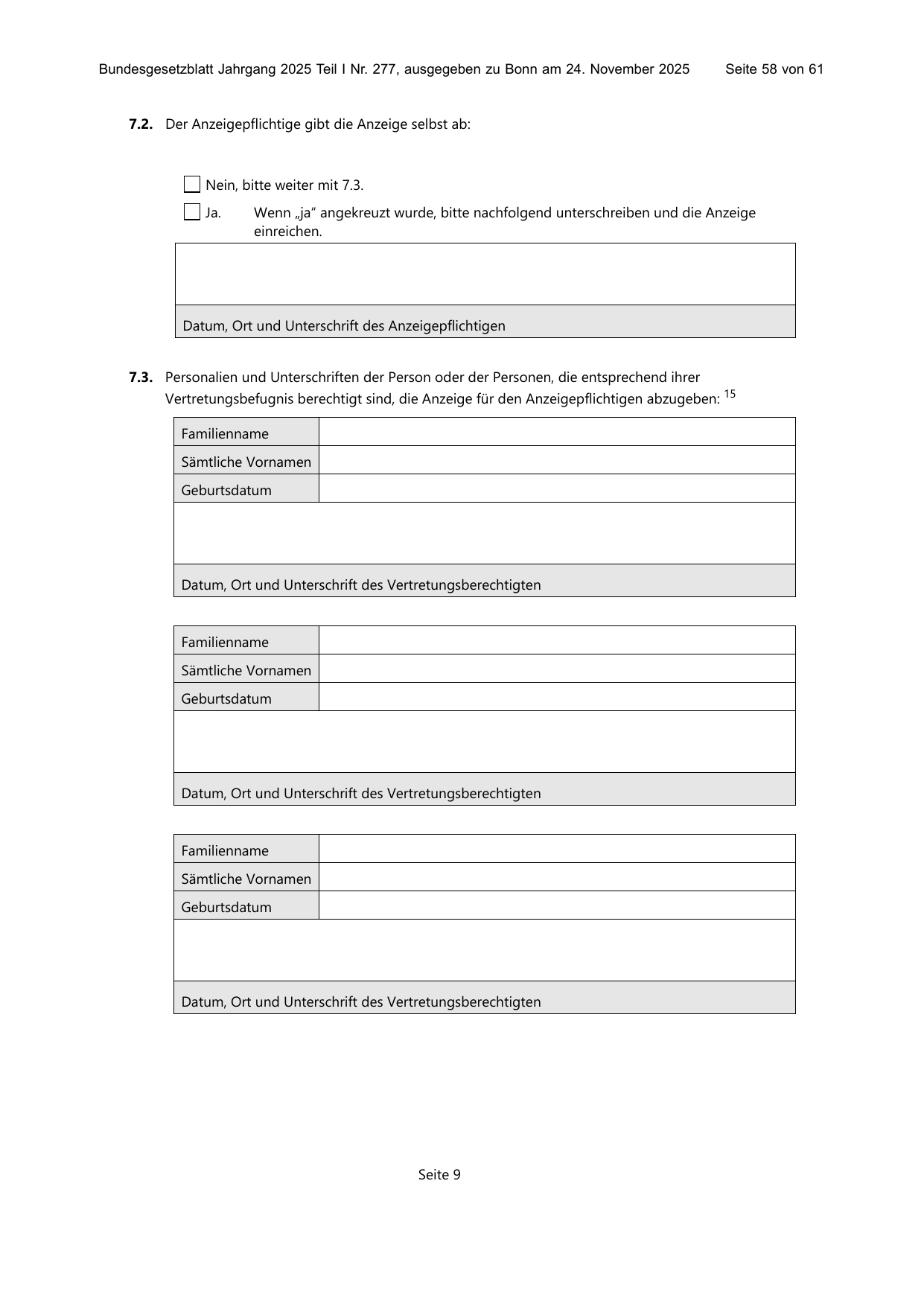 BGBl. 2025, Seite 58 — Originalseite als Abbildung