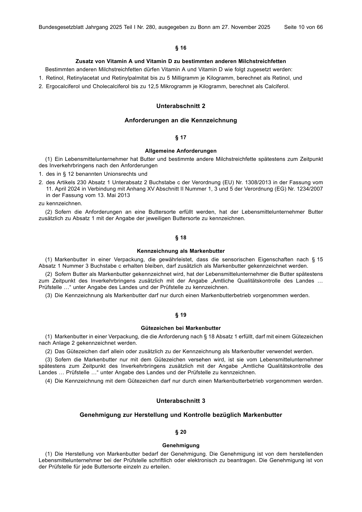 BGBl. 2025, Seite 10 — Originalseite als Abbildung