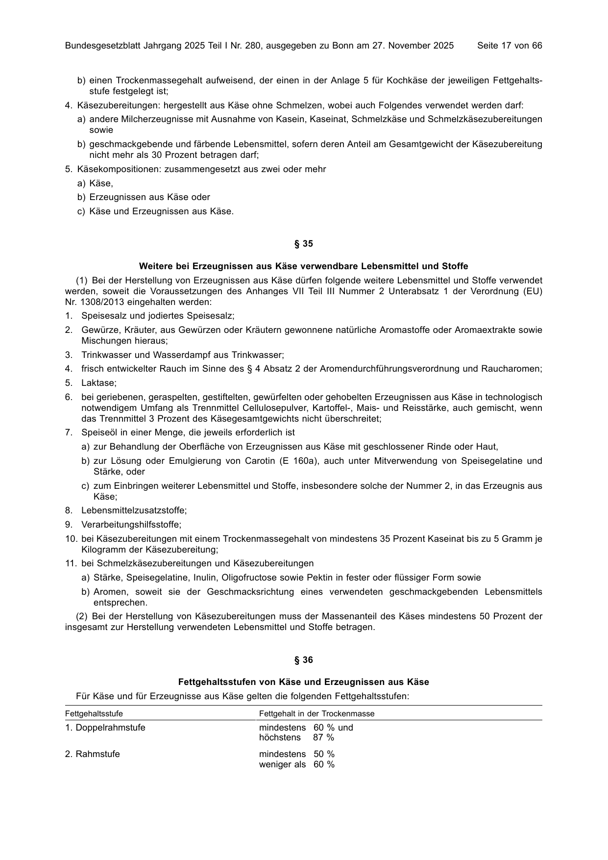 BGBl. 2025, Seite 17 — Originalseite als Abbildung