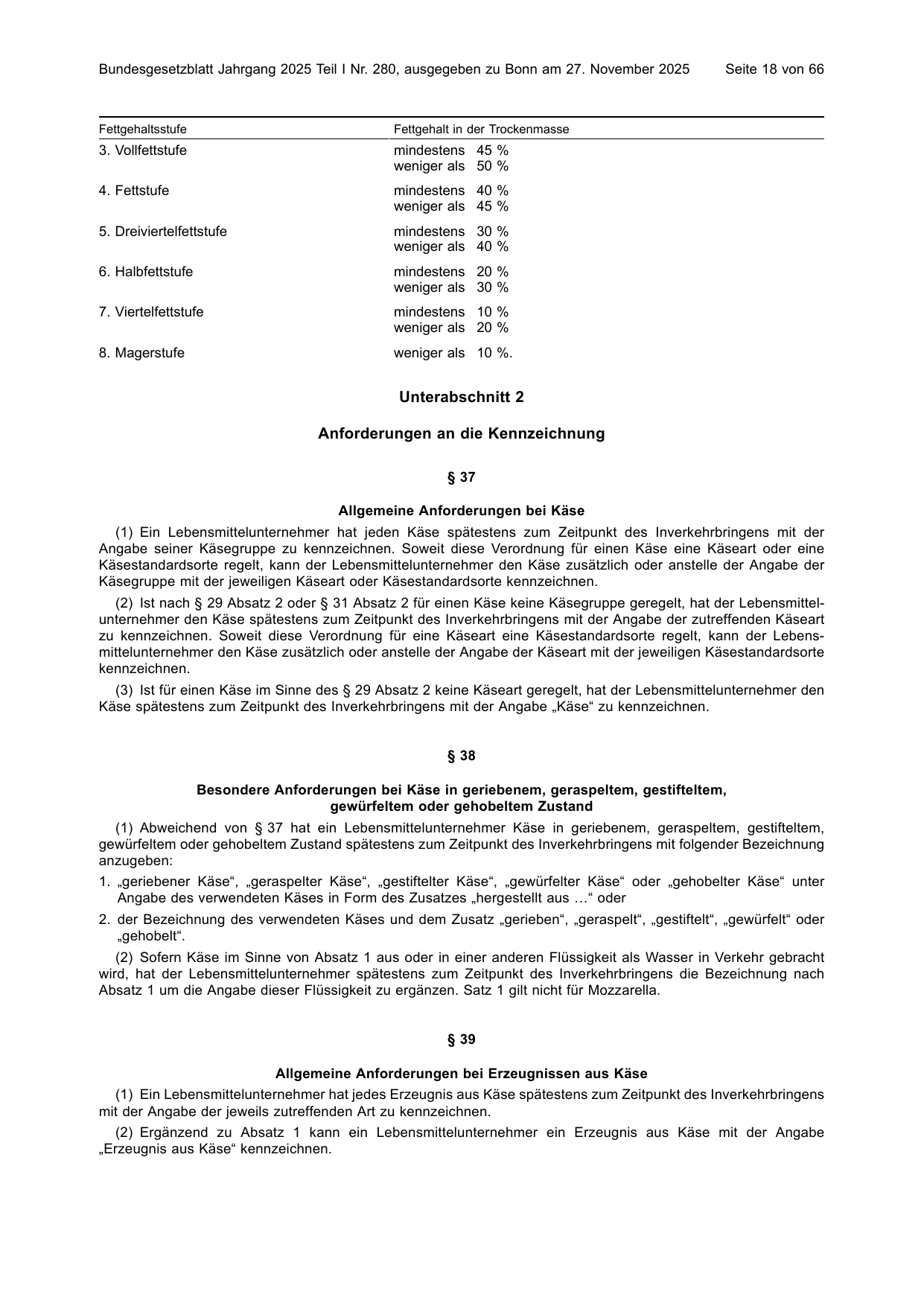 BGBl. 2025, Seite 18 — Originalseite als Abbildung