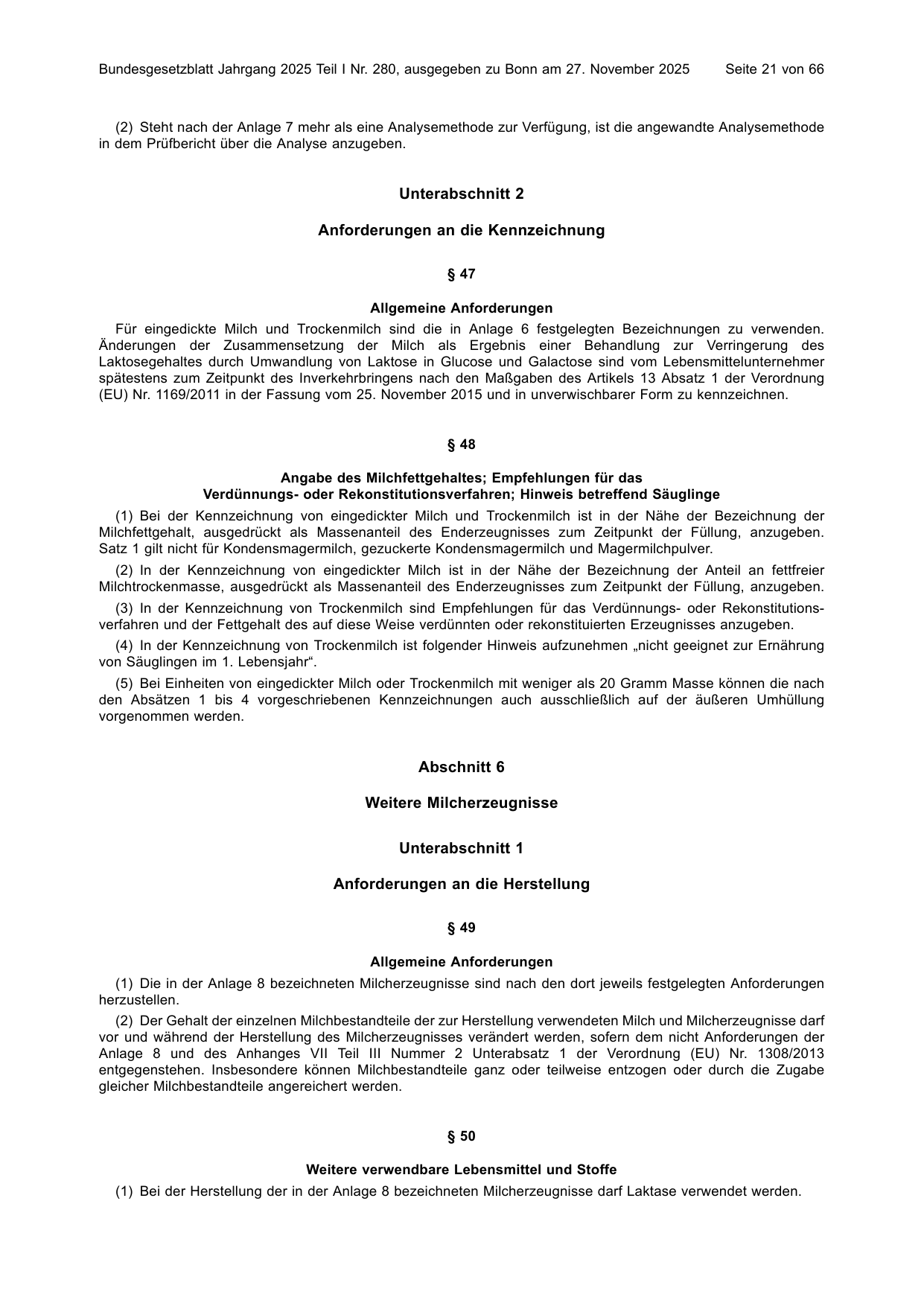 BGBl. 2025, Seite 21 — Originalseite als Abbildung