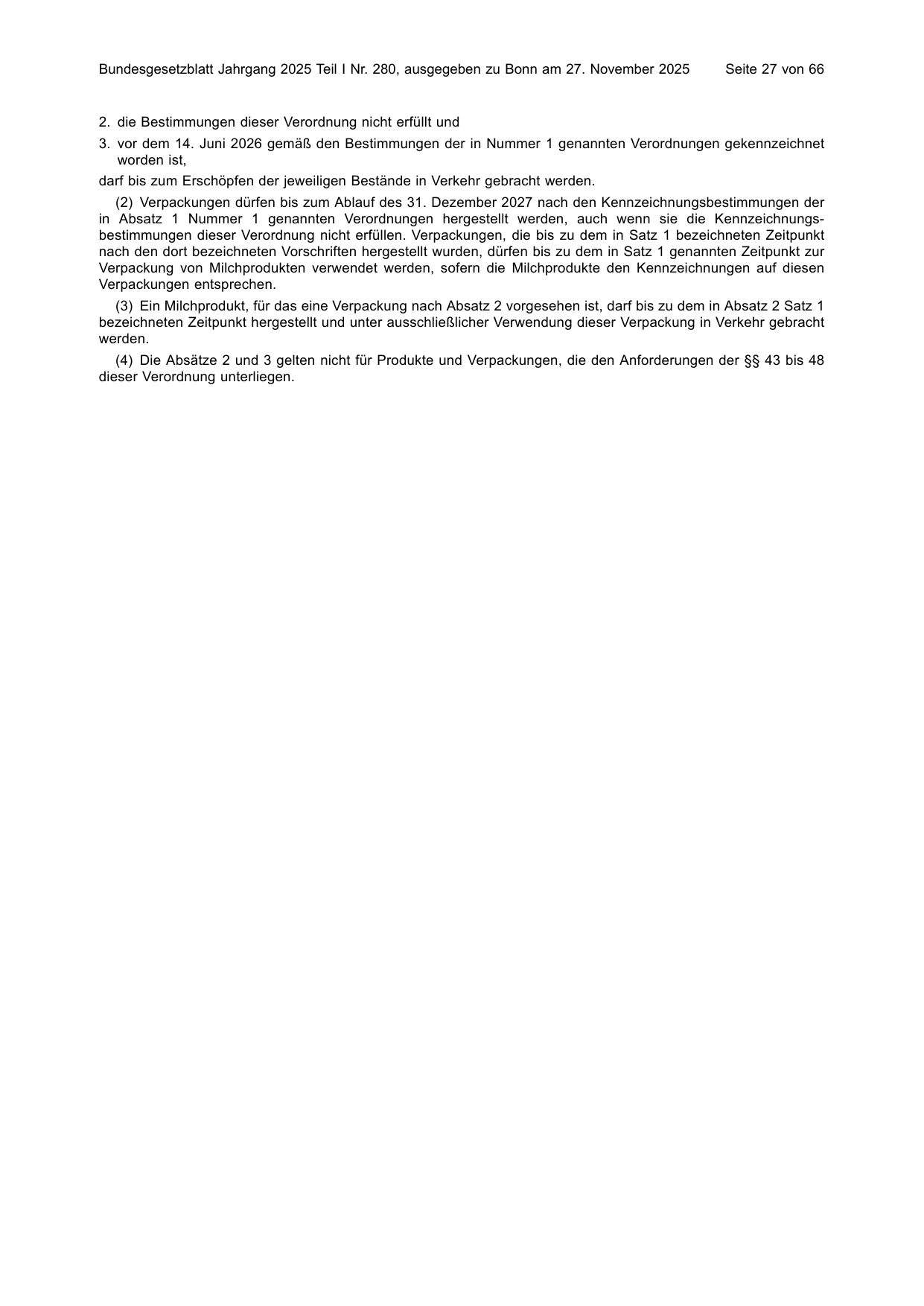 BGBl. 2025, Seite 27 — Originalseite als Abbildung