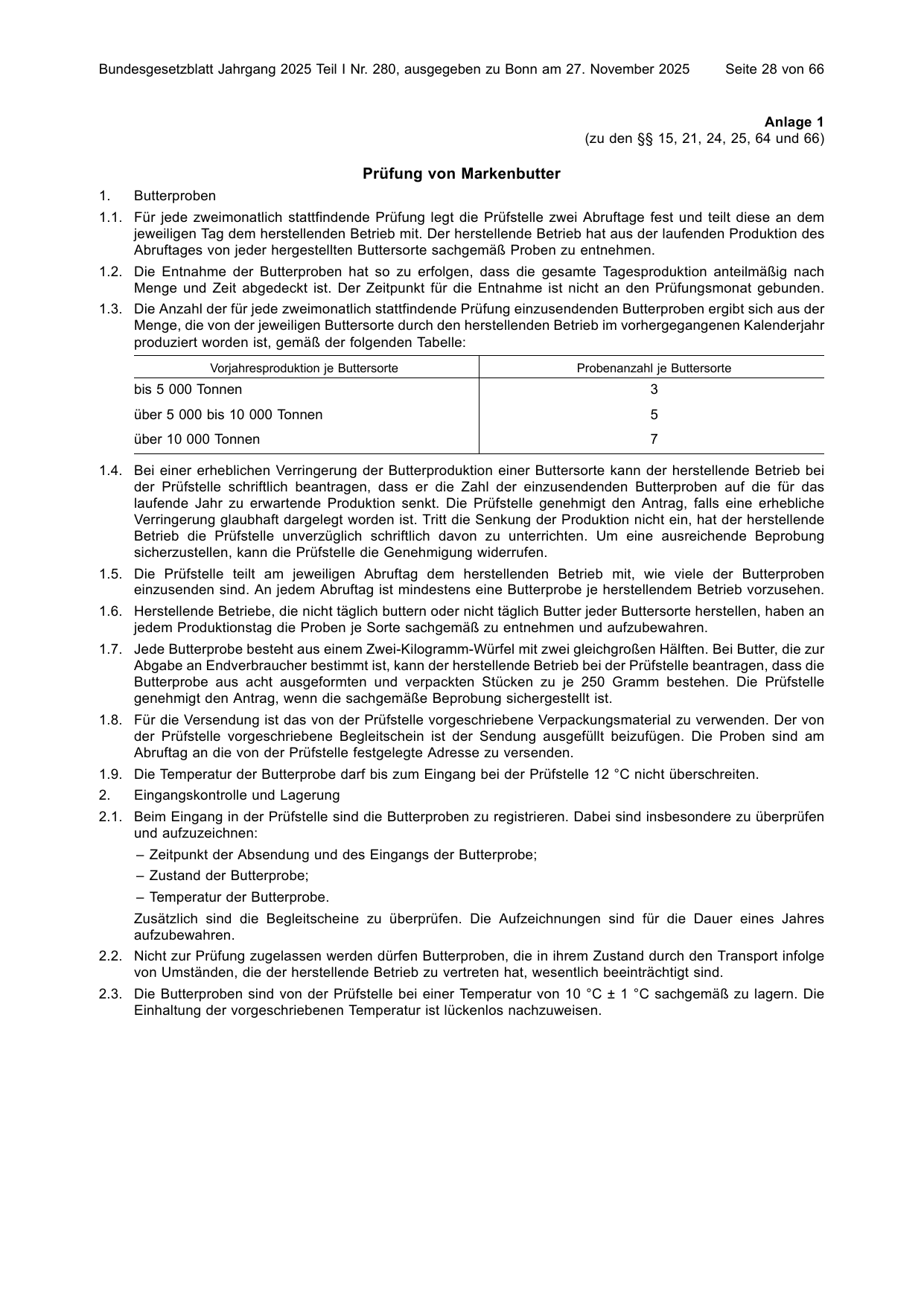 BGBl. 2025, Seite 28 — Originalseite als Abbildung