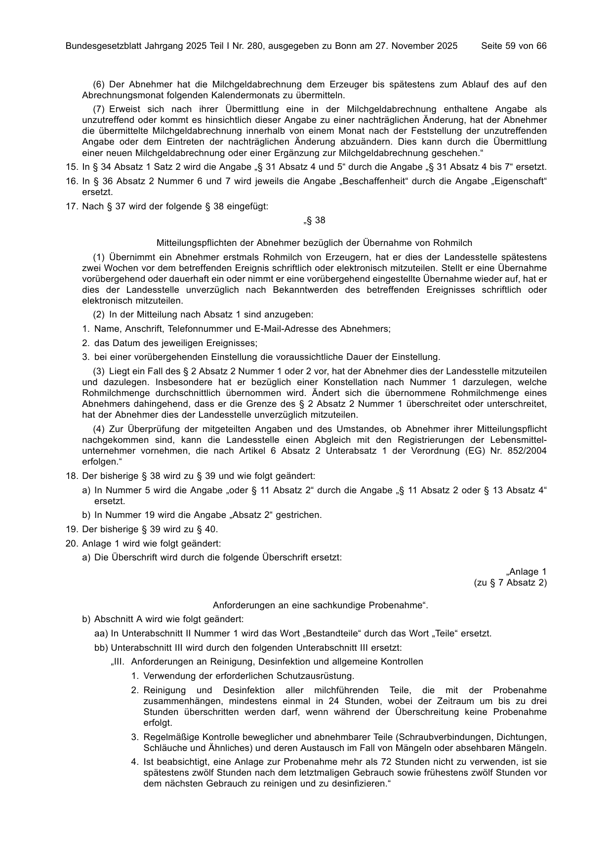 BGBl. 2025, Seite 59 — Originalseite als Abbildung