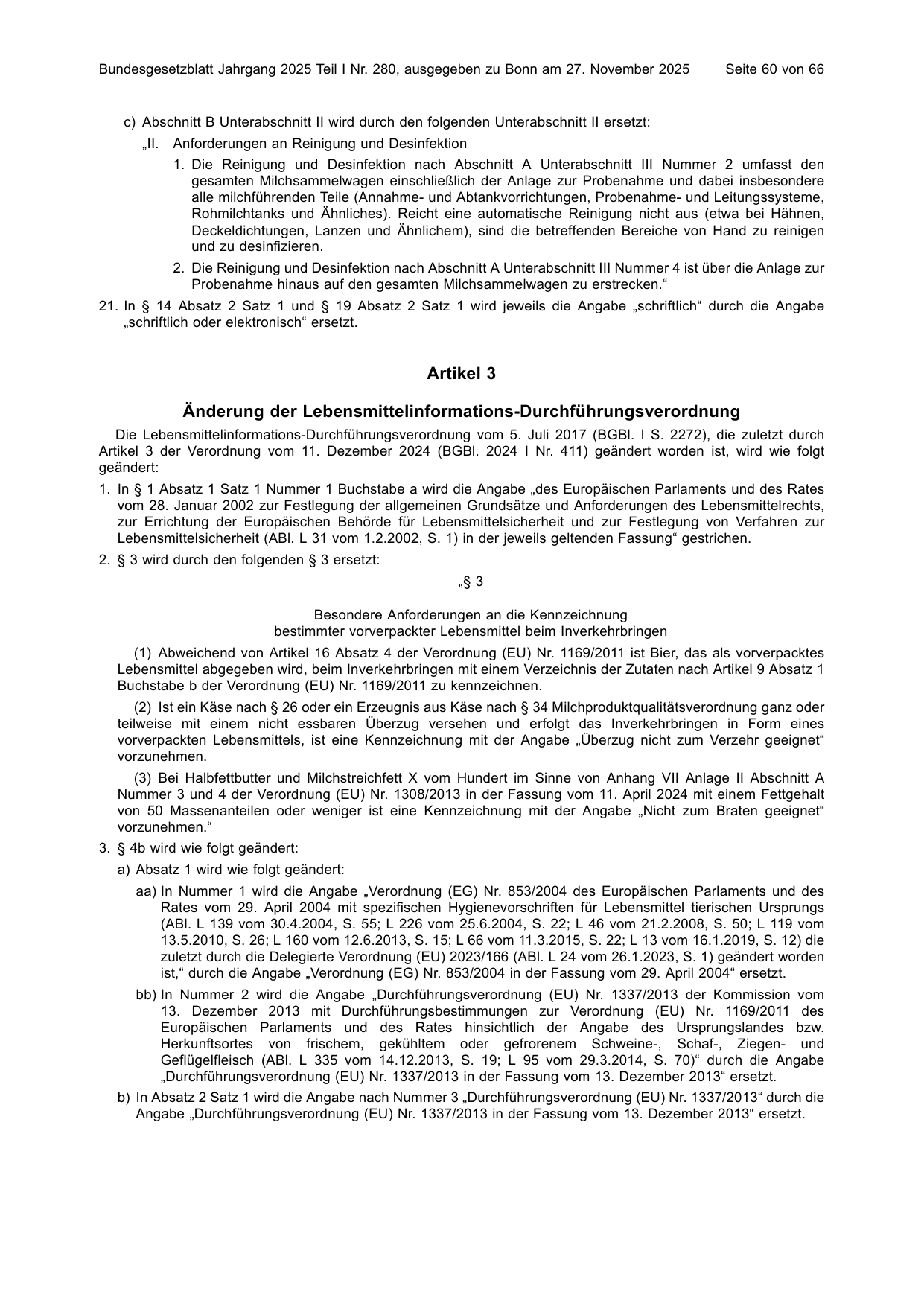 BGBl. 2025, Seite 60 — Originalseite als Abbildung