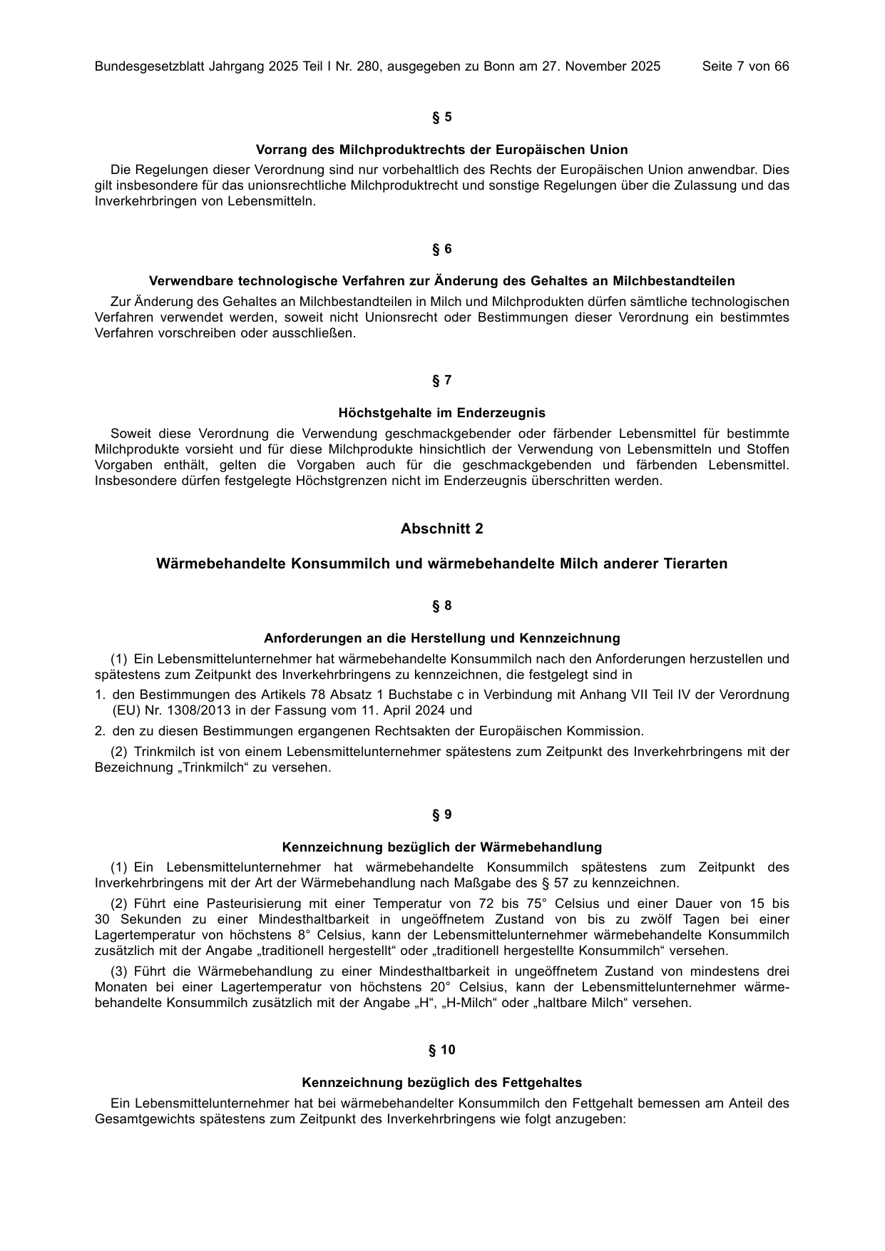 BGBl. 2025, Seite 7 — Originalseite als Abbildung
