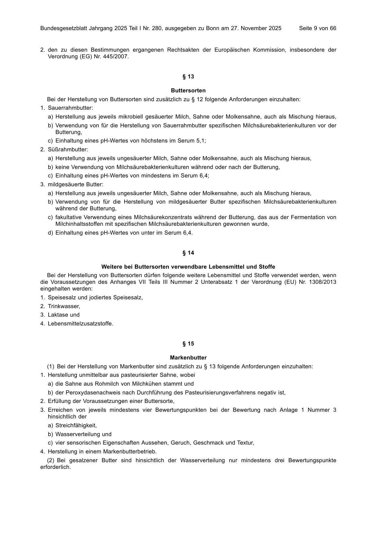 BGBl. 2025, Seite 9 — Originalseite als Abbildung