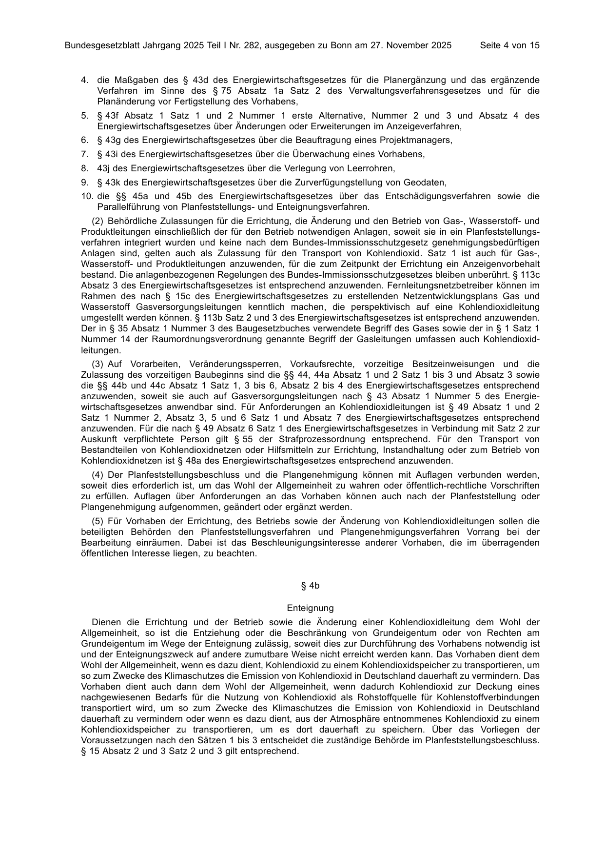 BGBl. 2025, Seite 4 — Originalseite als Abbildung