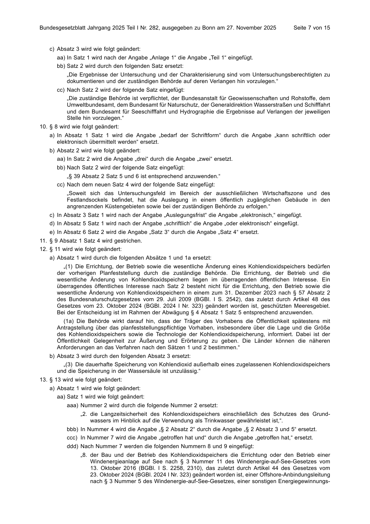 BGBl. 2025, Seite 7 — Originalseite als Abbildung