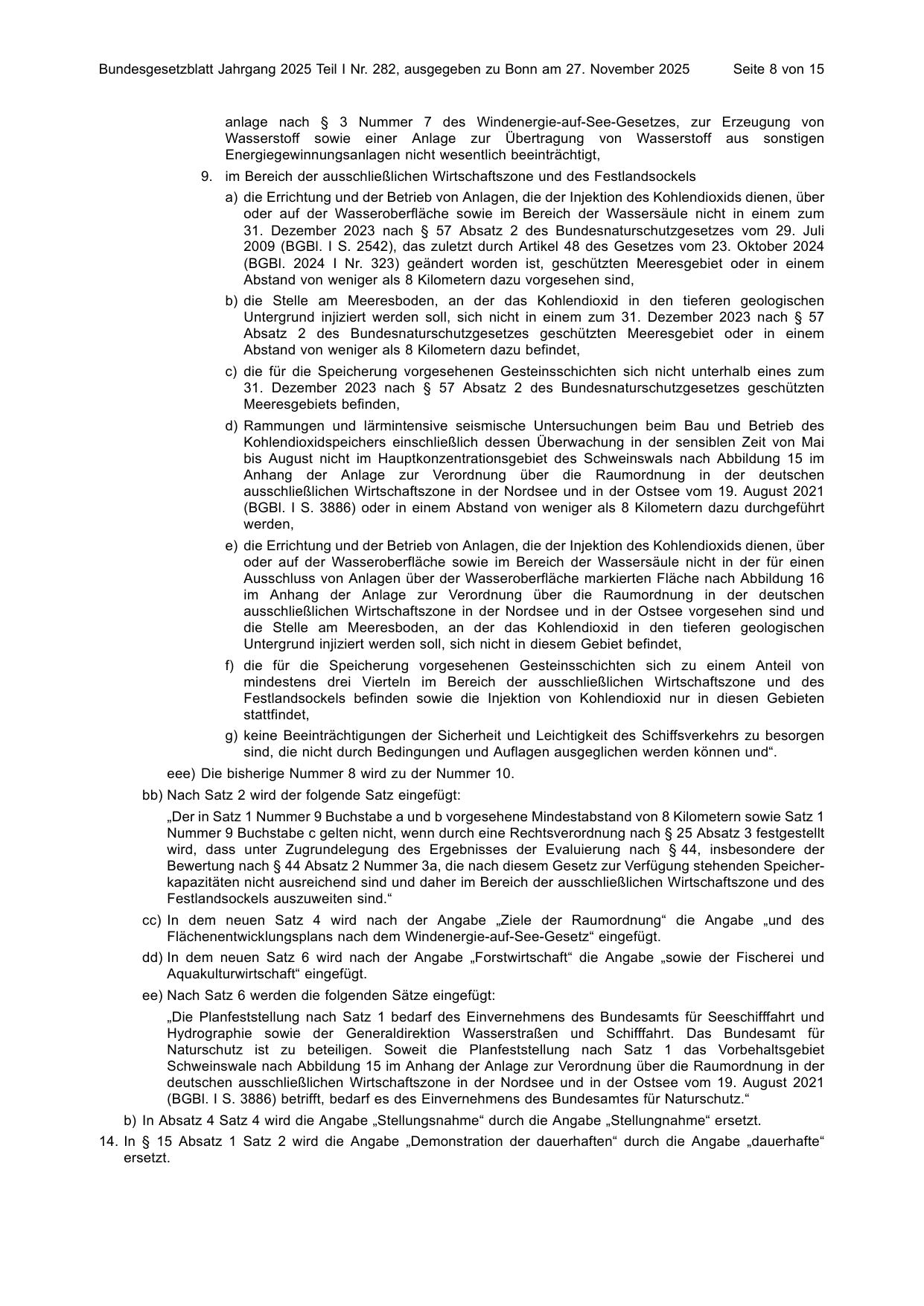 BGBl. 2025, Seite 8 — Originalseite als Abbildung
