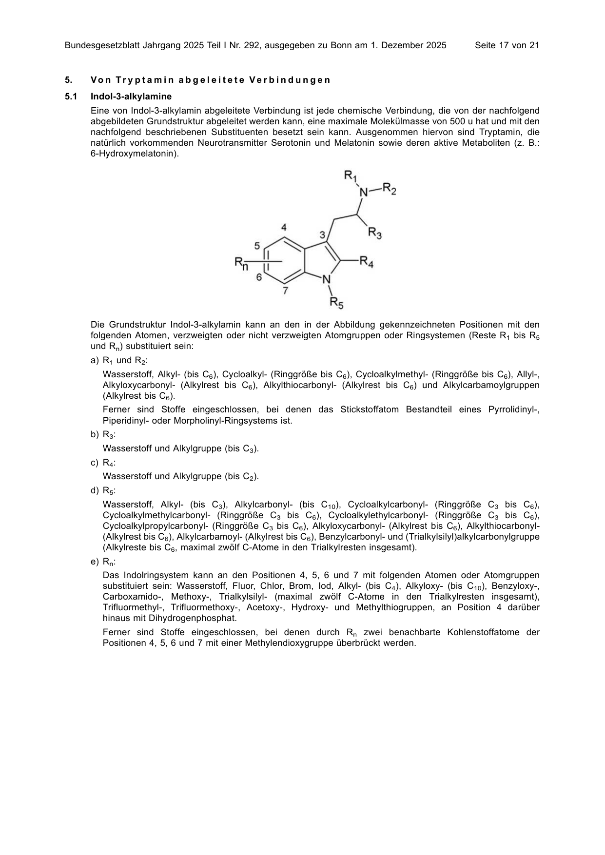 BGBl. 2025, Seite 17 — Originalseite als Abbildung