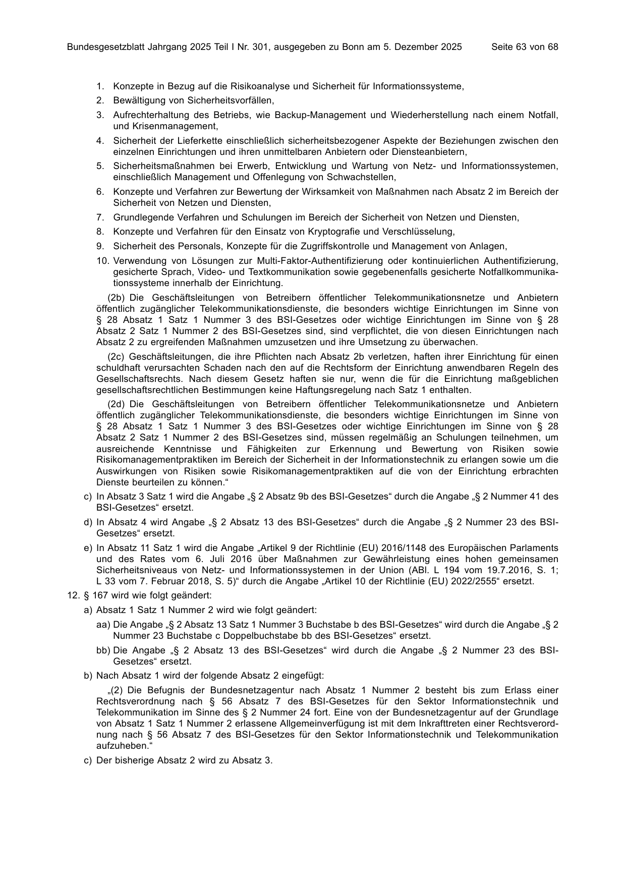 BGBl. 2025, Seite 63 — Originalseite als Abbildung