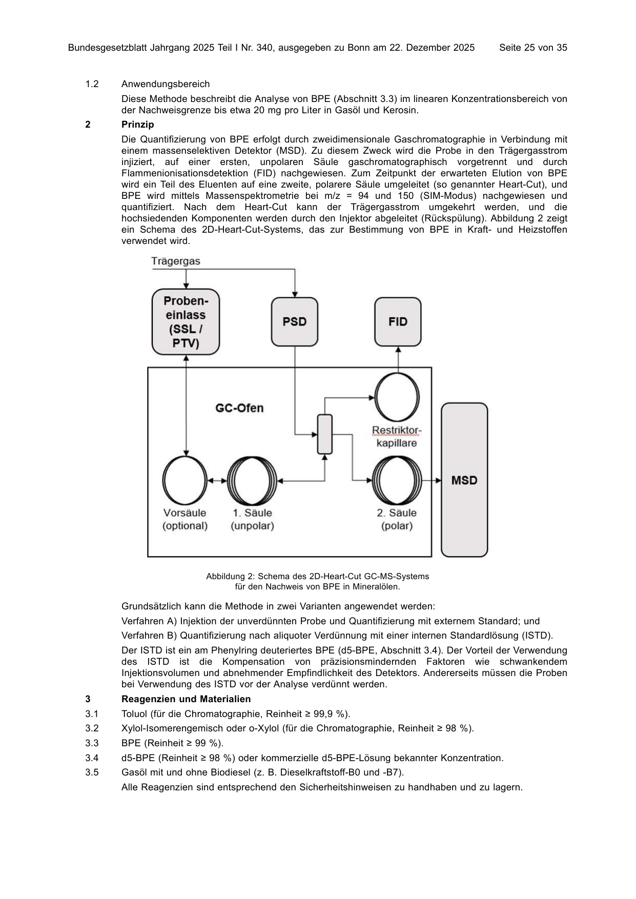 BGBl. 2025, Seite 25 — Originalseite als Abbildung