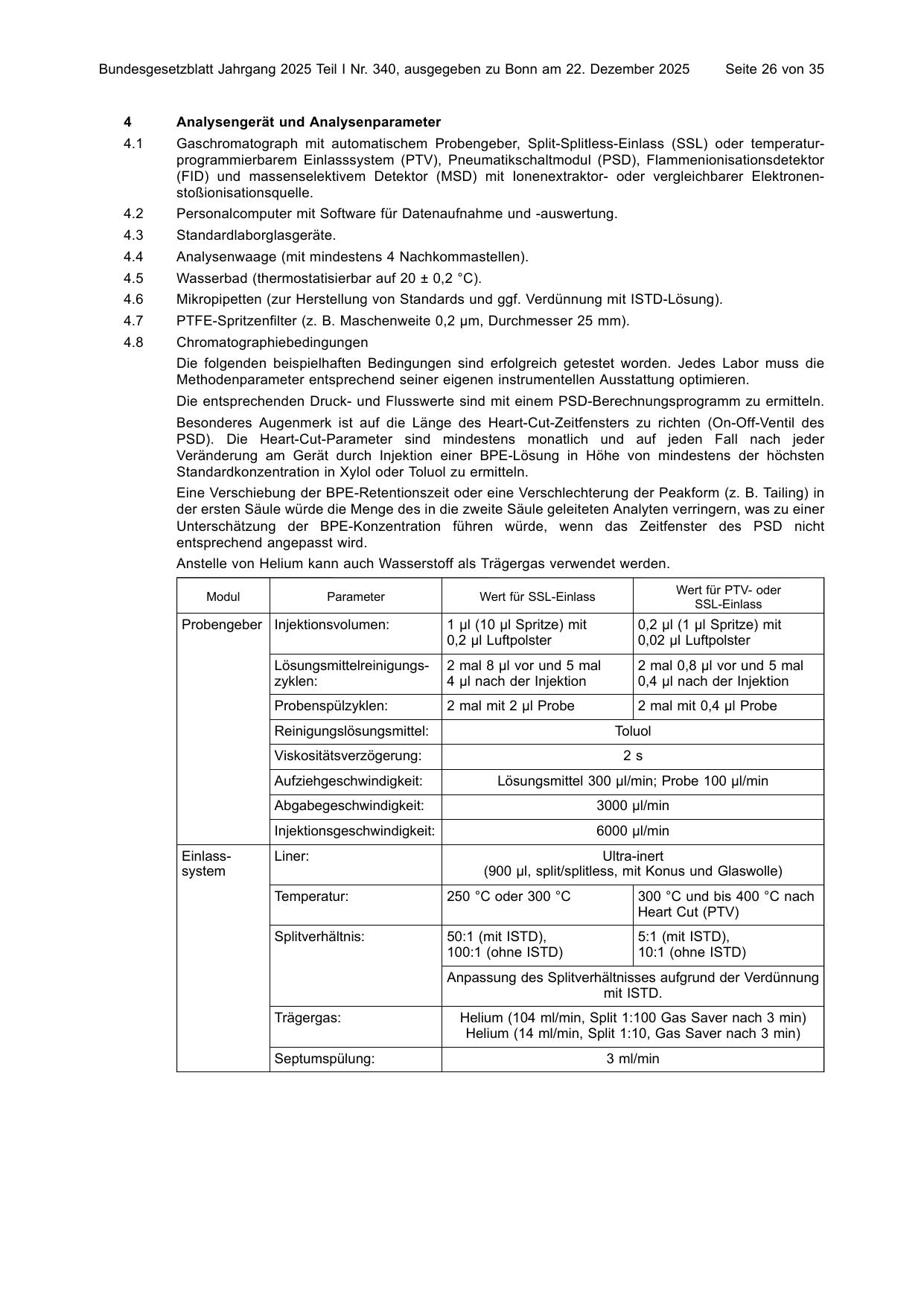 BGBl. 2025, Seite 26 — Originalseite als Abbildung