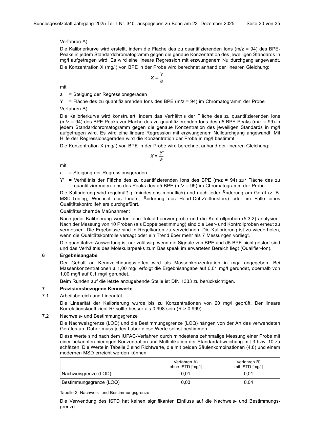 BGBl. 2025, Seite 30 — Originalseite als Abbildung