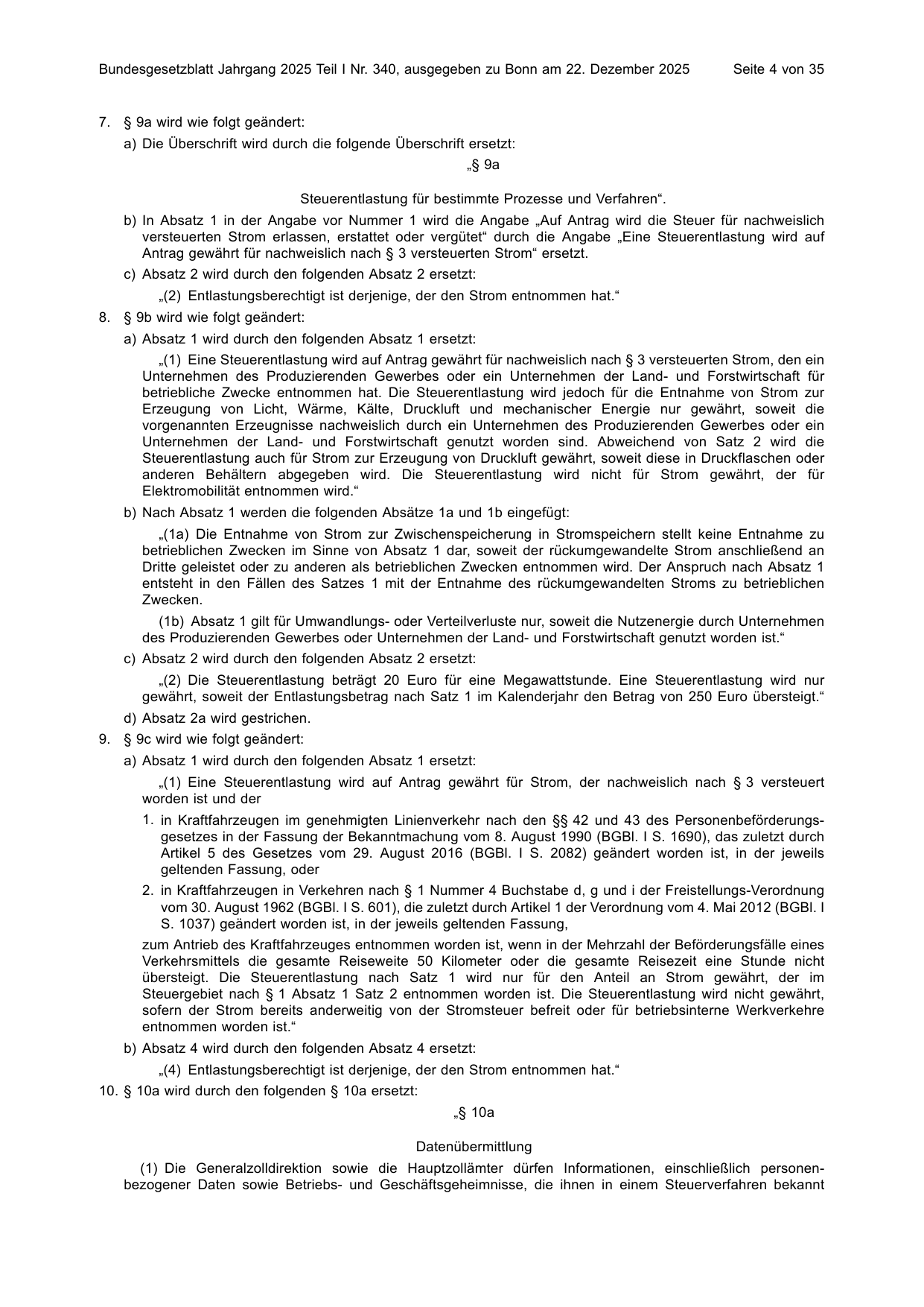 BGBl. 2025, Seite 4 — Originalseite als Abbildung