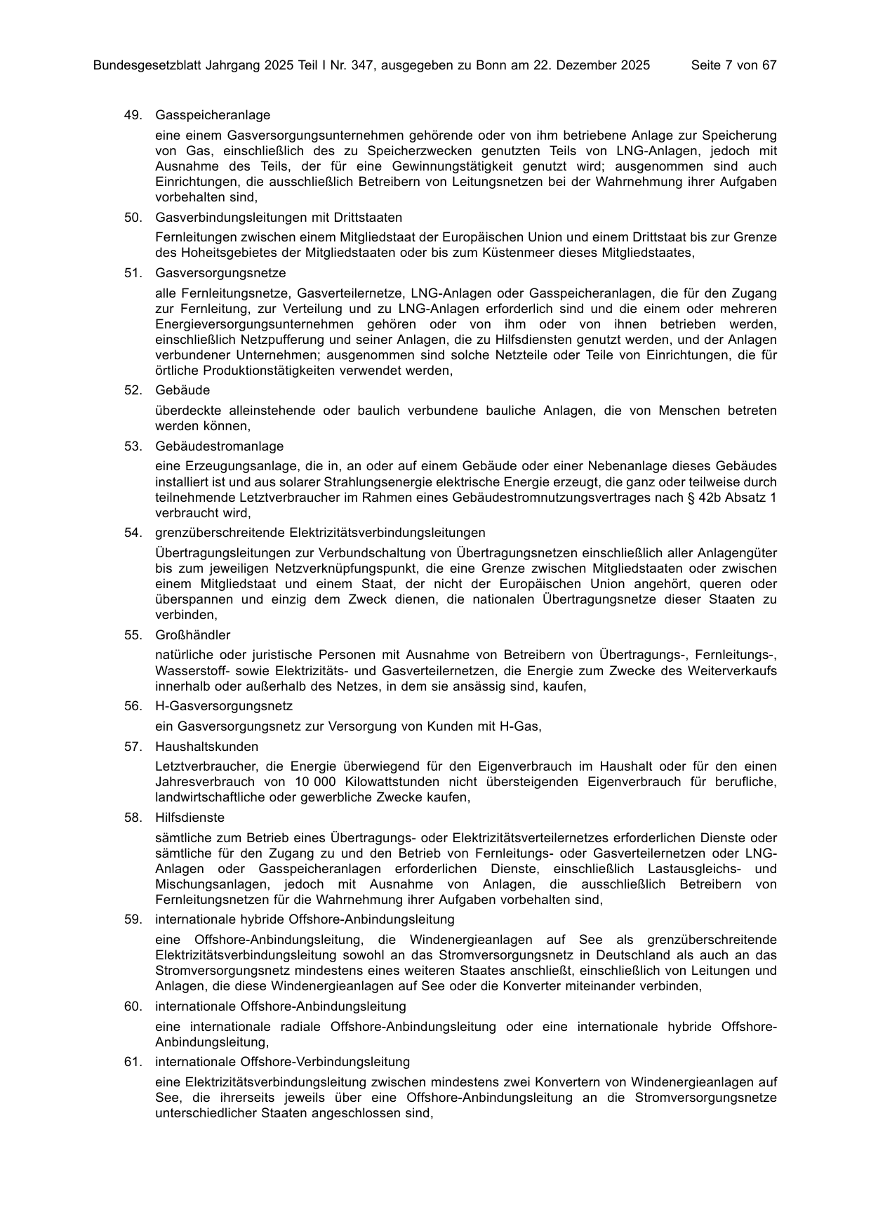BGBl. 2025, Seite 7 — Originalseite als Abbildung