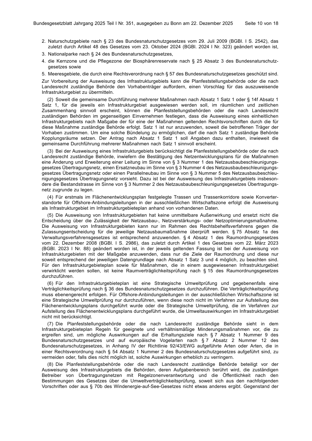 BGBl. 2025, Seite 10 — Originalseite als Abbildung