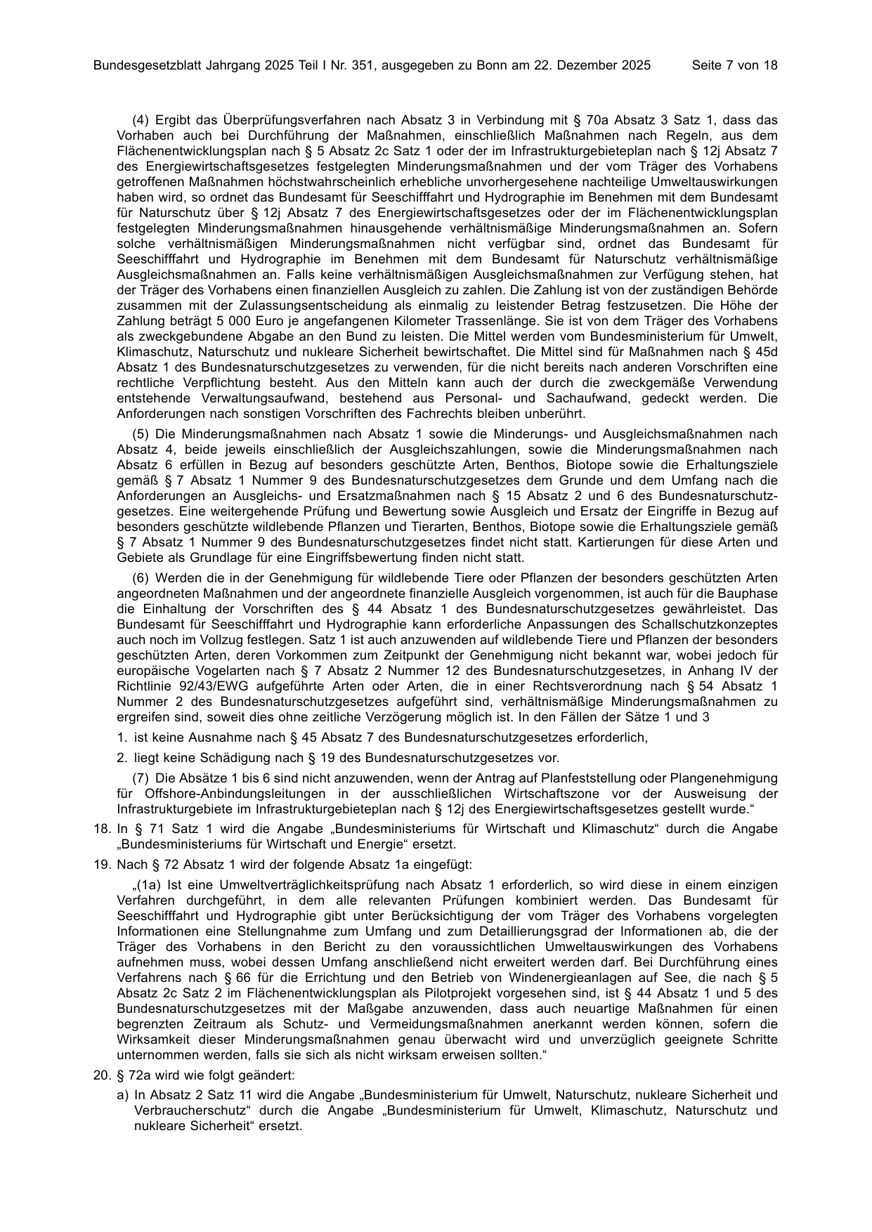 BGBl. 2025, Seite 7 — Originalseite als Abbildung