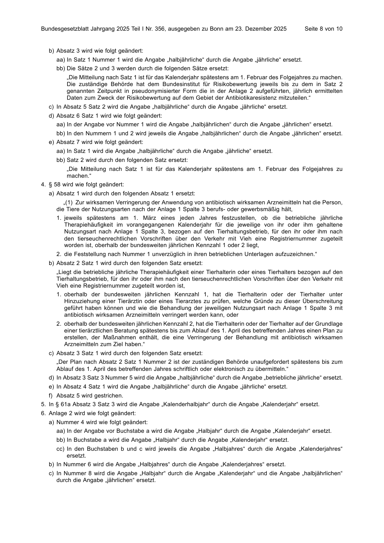 BGBl. 2025, Seite 8 — Originalseite als Abbildung