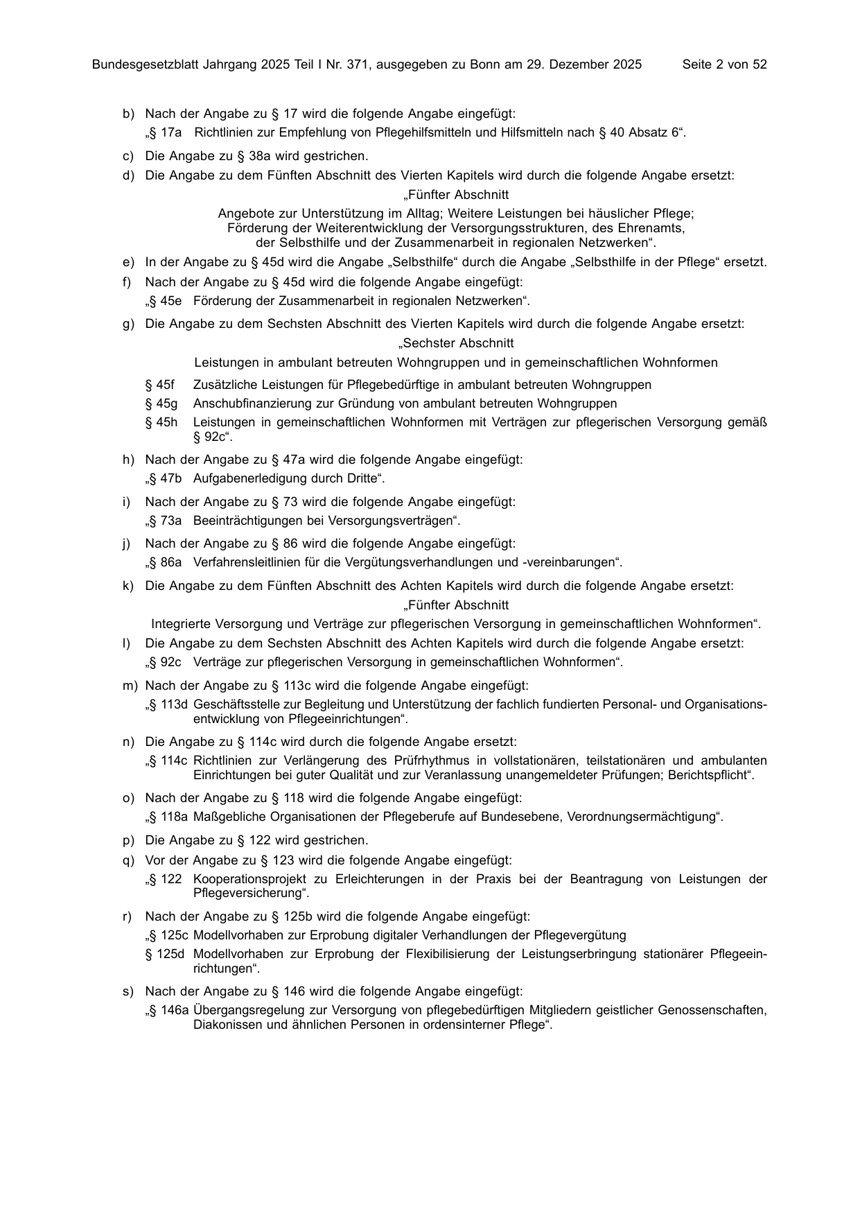 BGBl. 2025, Seite 2 — Originalseite als Abbildung