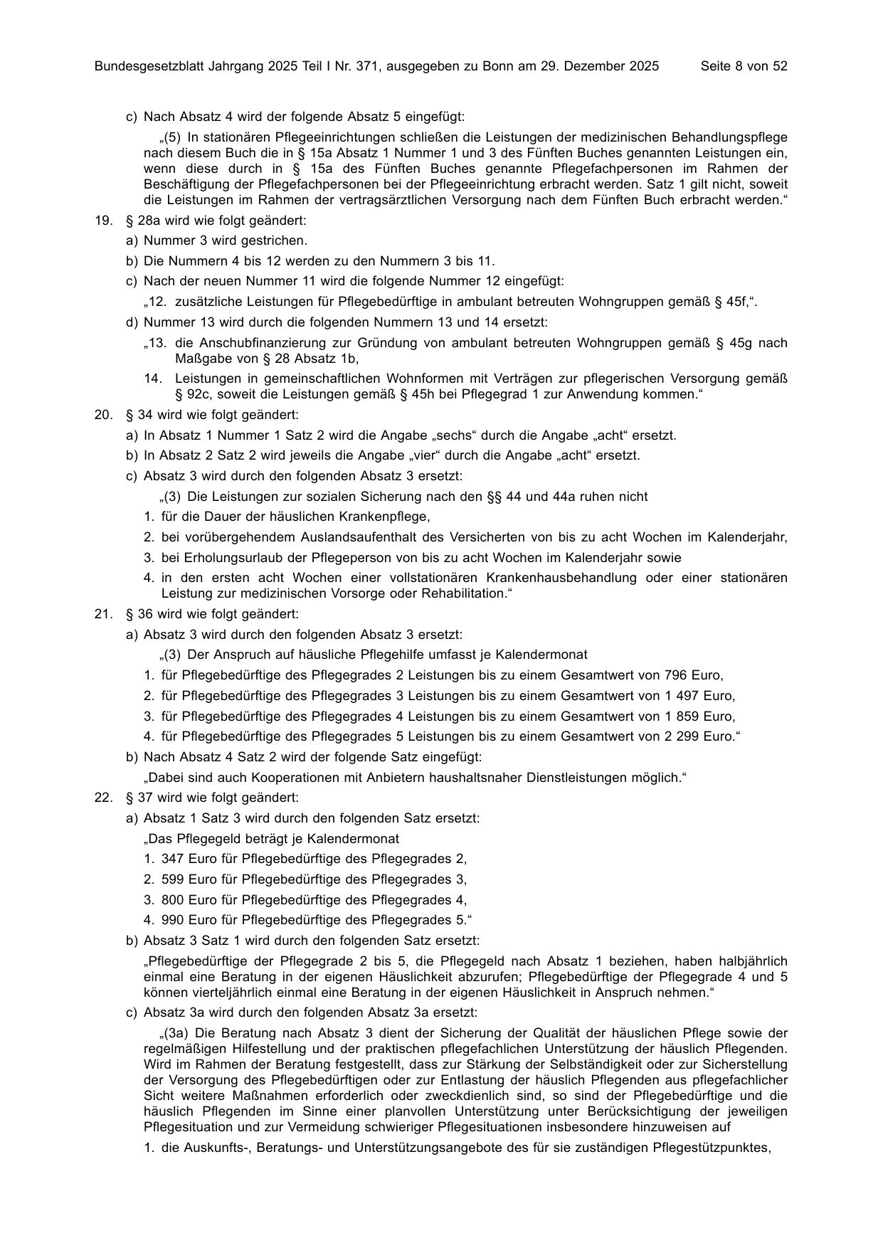 BGBl. 2025, Seite 8 — Originalseite als Abbildung