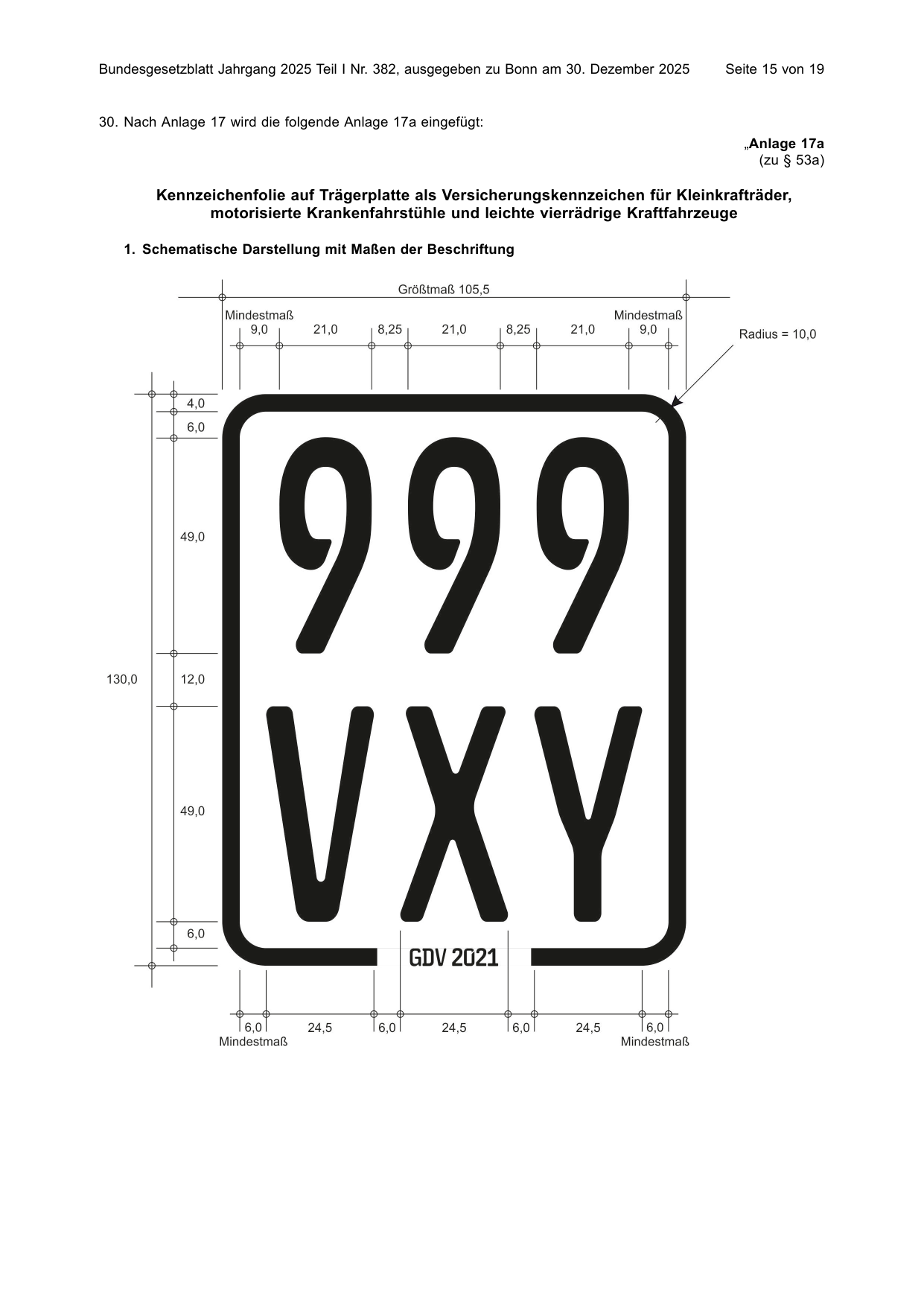 BGBl. 2025, Seite 15 — Originalseite als Abbildung