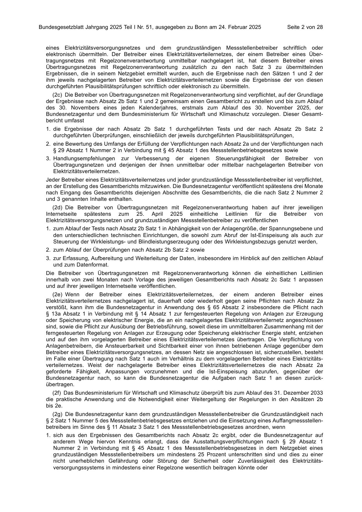 BGBl. 2025, Seite 2 — Originalseite als Abbildung