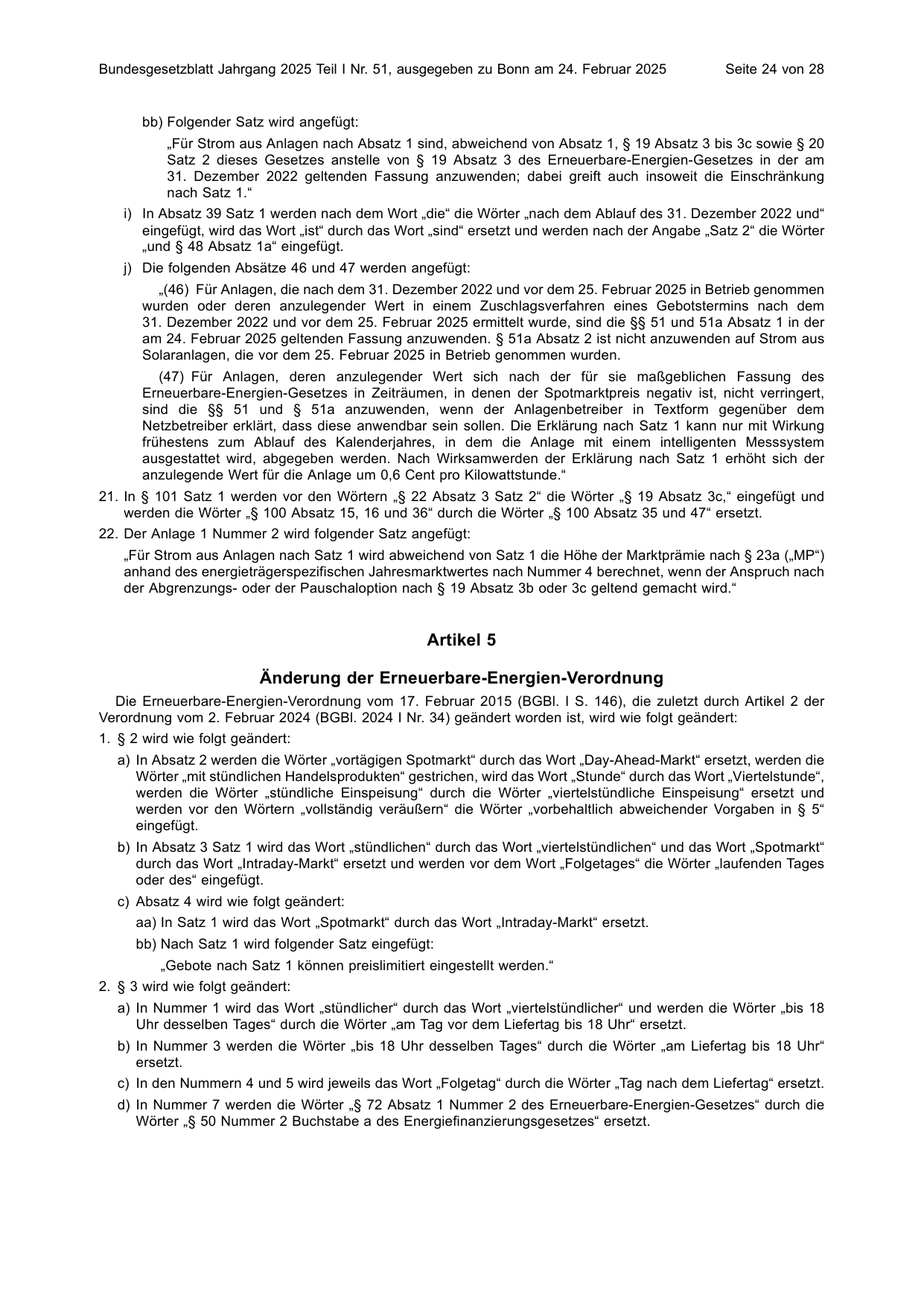 BGBl. 2025, Seite 24 — Originalseite als Abbildung
