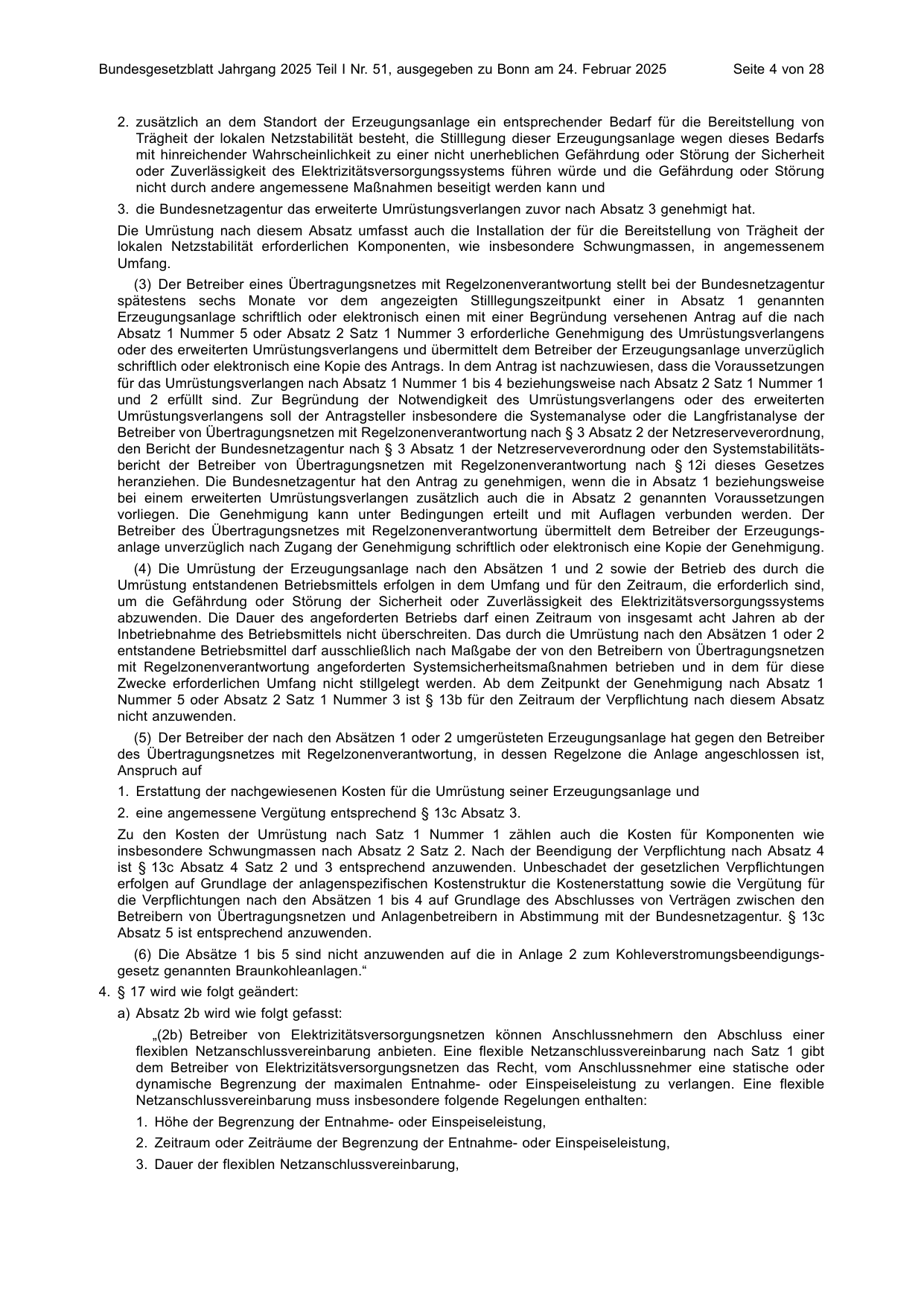 BGBl. 2025, Seite 4 — Originalseite als Abbildung