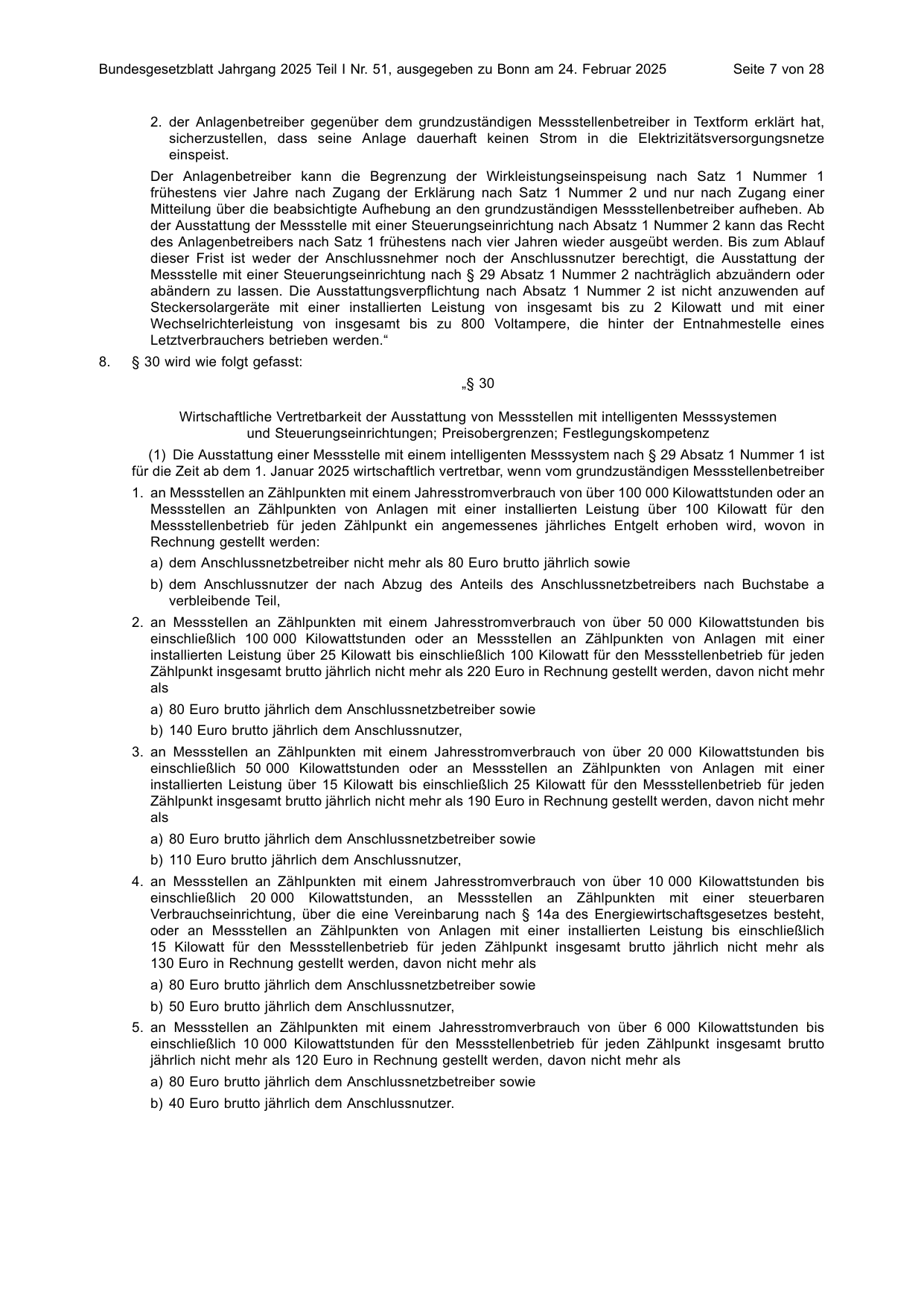 BGBl. 2025, Seite 7 — Originalseite als Abbildung