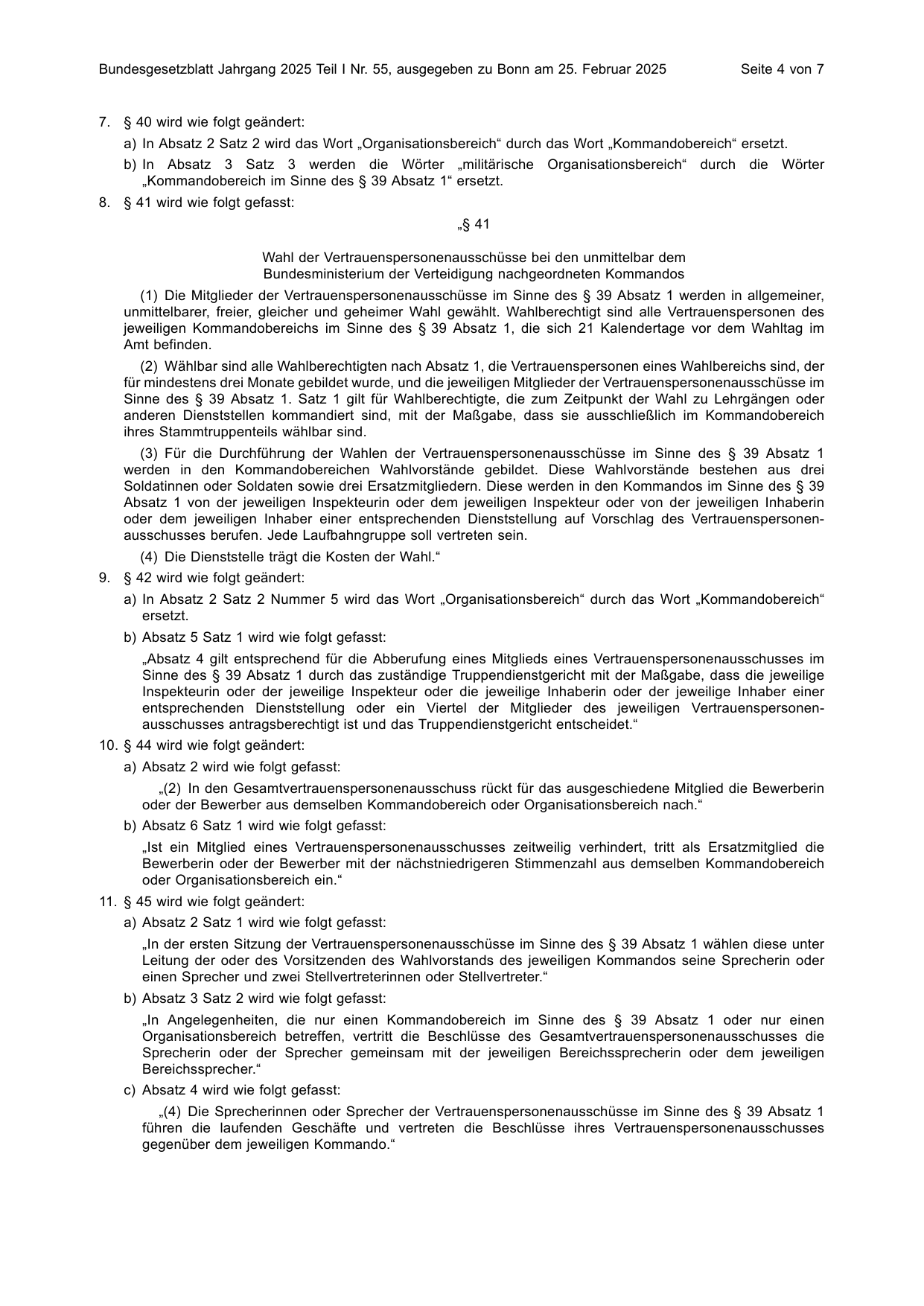 BGBl. 2025, Seite 4 — Originalseite als Abbildung
