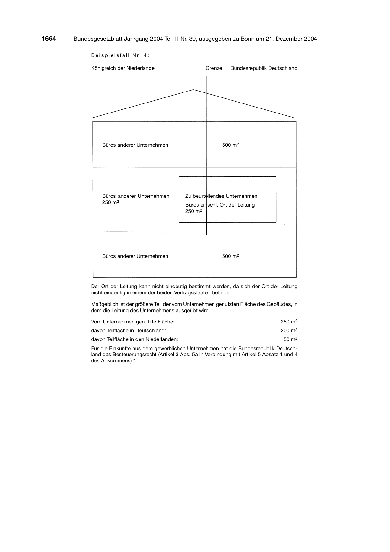 BGBl. 2004, Seite 1664 — Originalseite als Abbildung